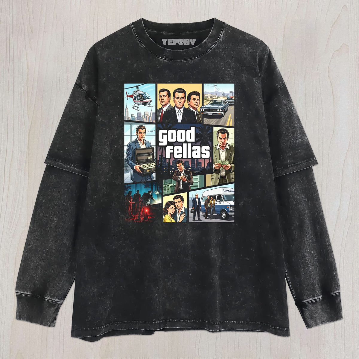 GOOD FELLAS UNISEX TEE, TANK TOP, LAYERED LS, SWEATSHIRT & HOODIE
