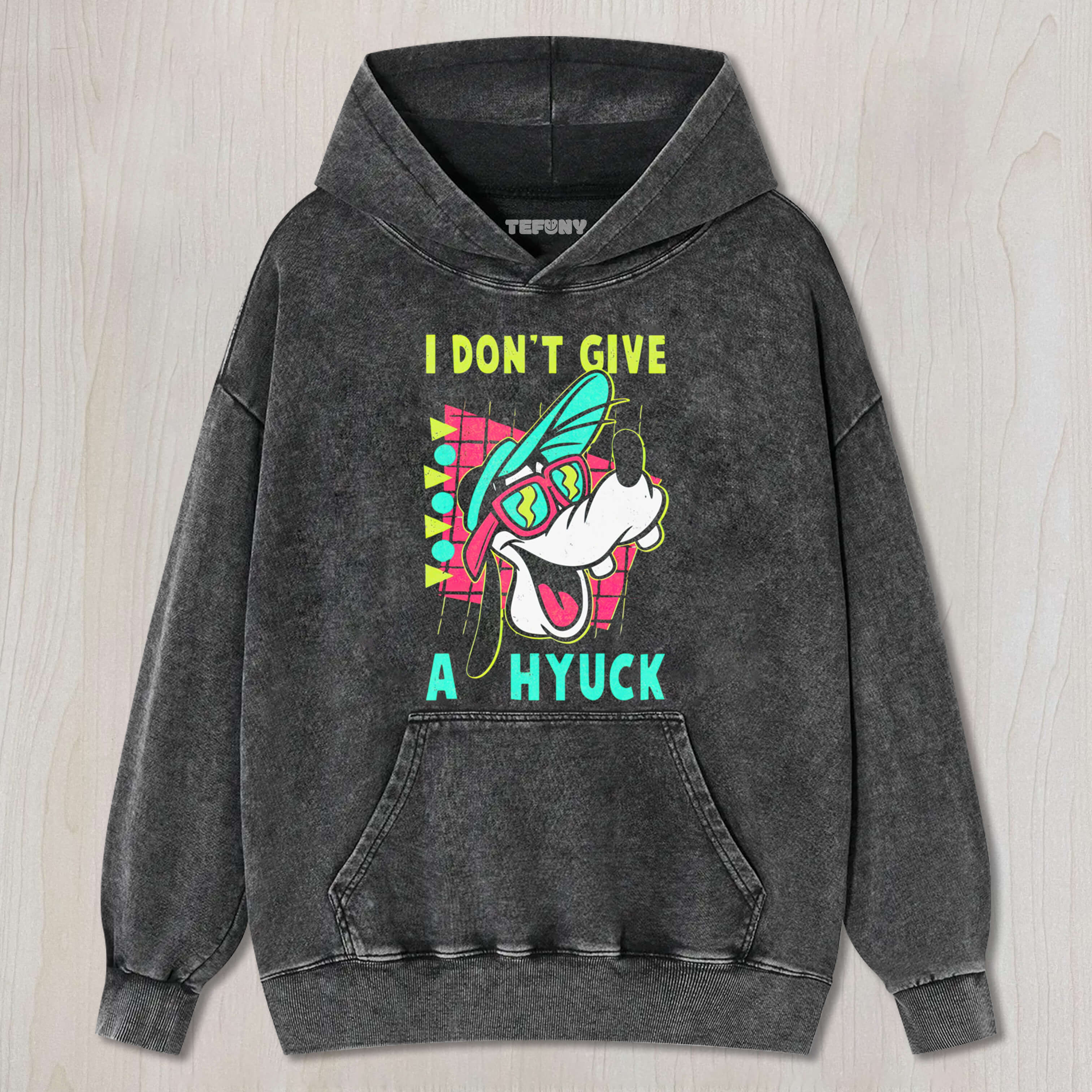 GOOFY I DON'T GIVE A HYUCK TEE & SWEAT & HOOD