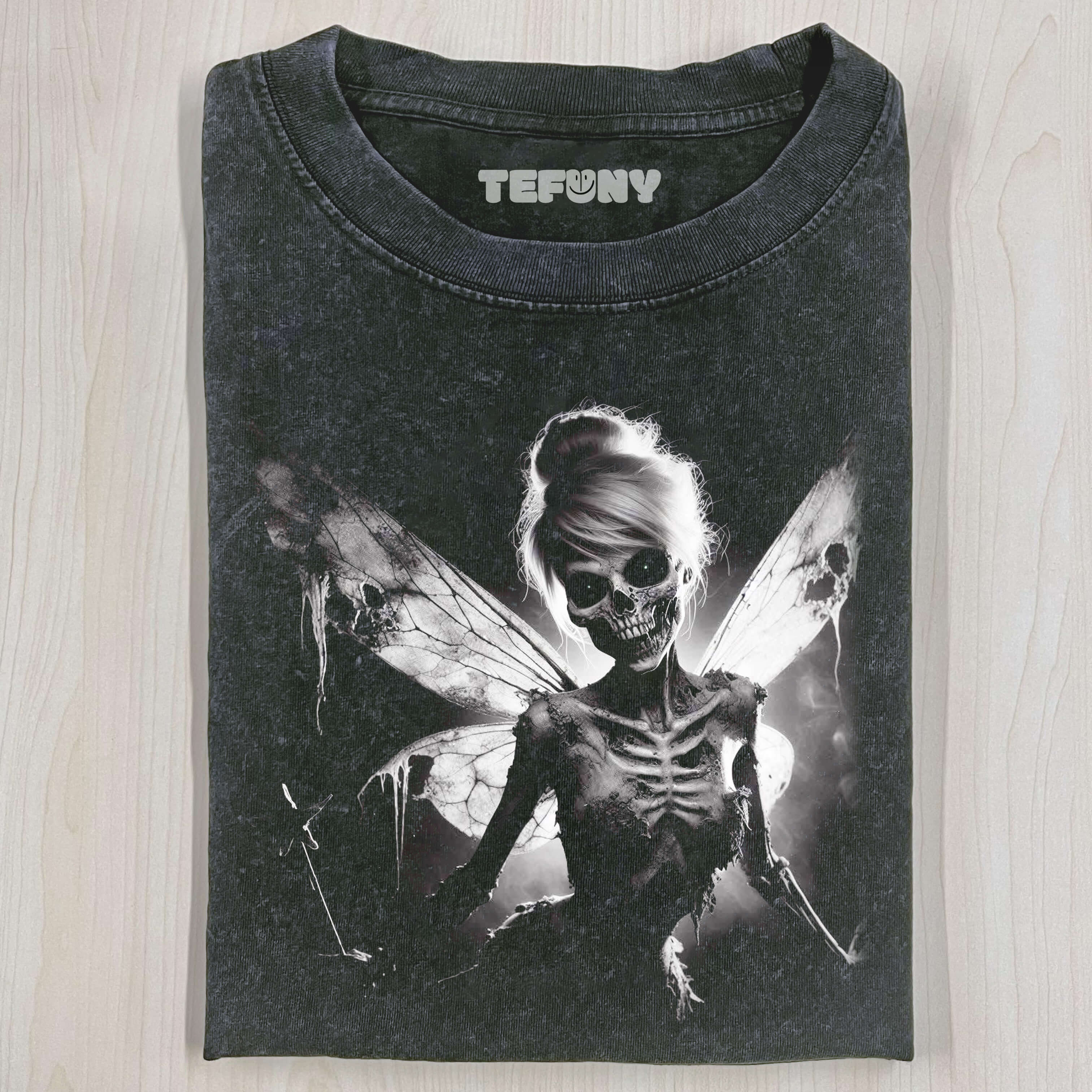 GREEN ELF SKELETON T-SHIRT