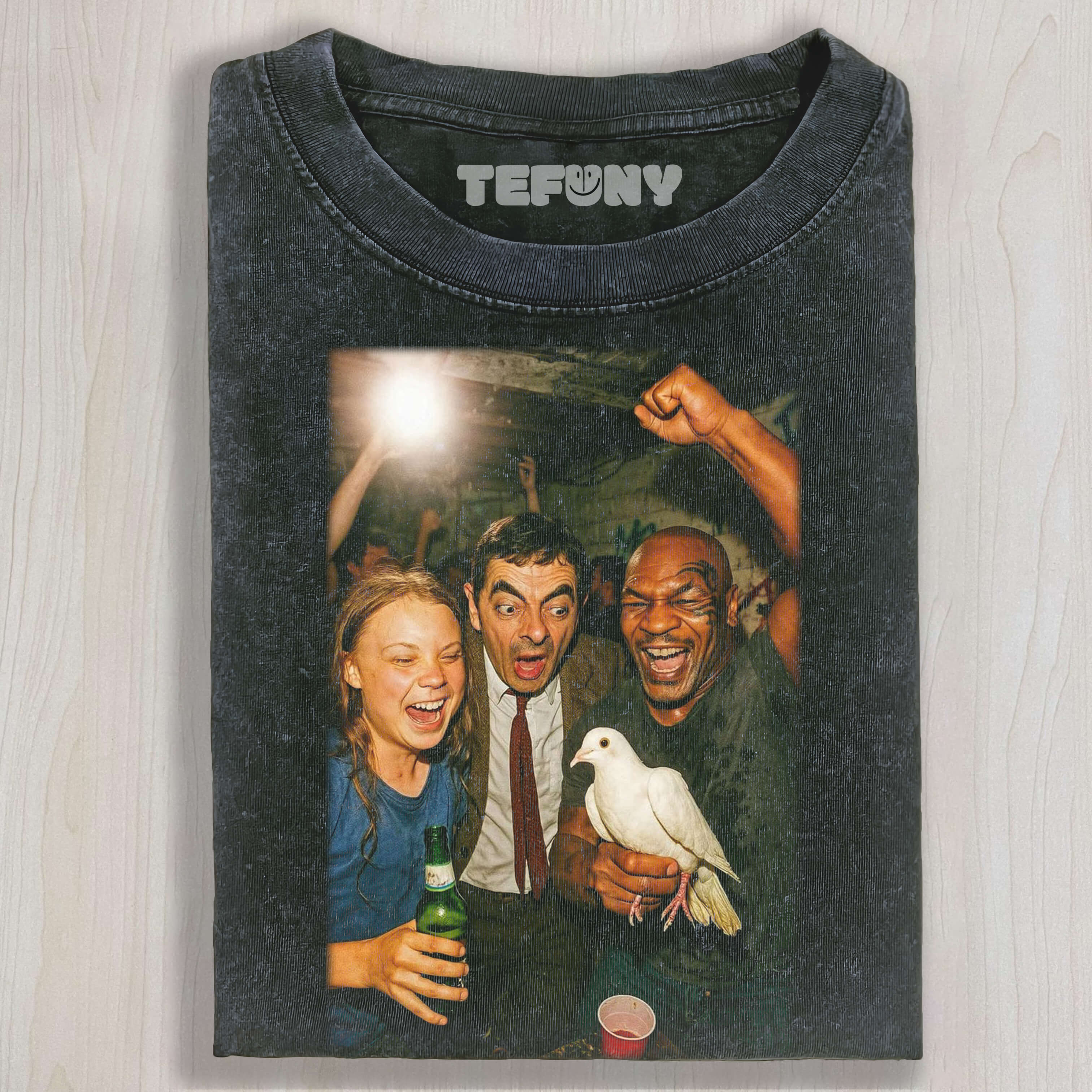 GRETA THUNBERG, MR. BEAN AND MIKE TYSON TEE & SWEAT & HOOD