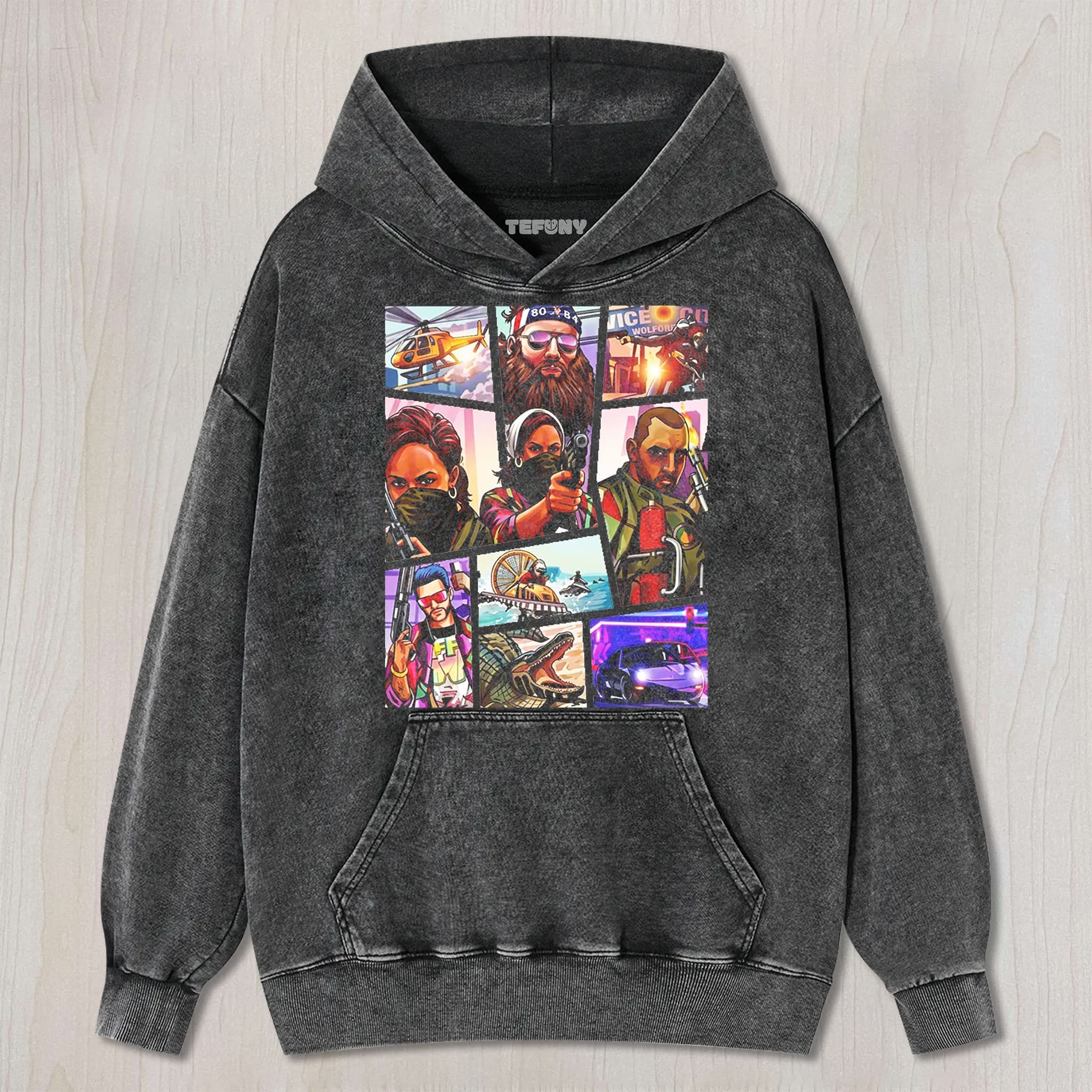 GTA VI V12 UNISEX TEE, TANK TOP, LAYERED LS, SWEATSHIRT & HOODIE