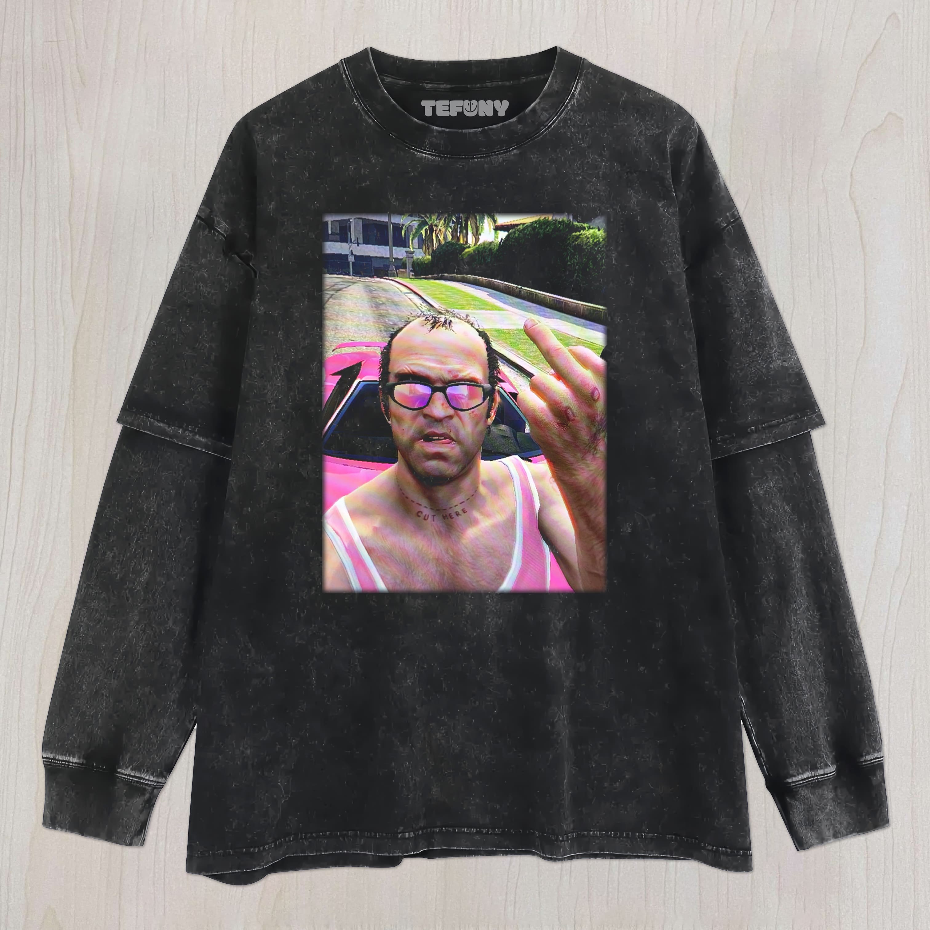 GTA TREVOR UNISEX TEE, TANK TOP, LAYERED LS, SWEATSHIRT & HOODIE