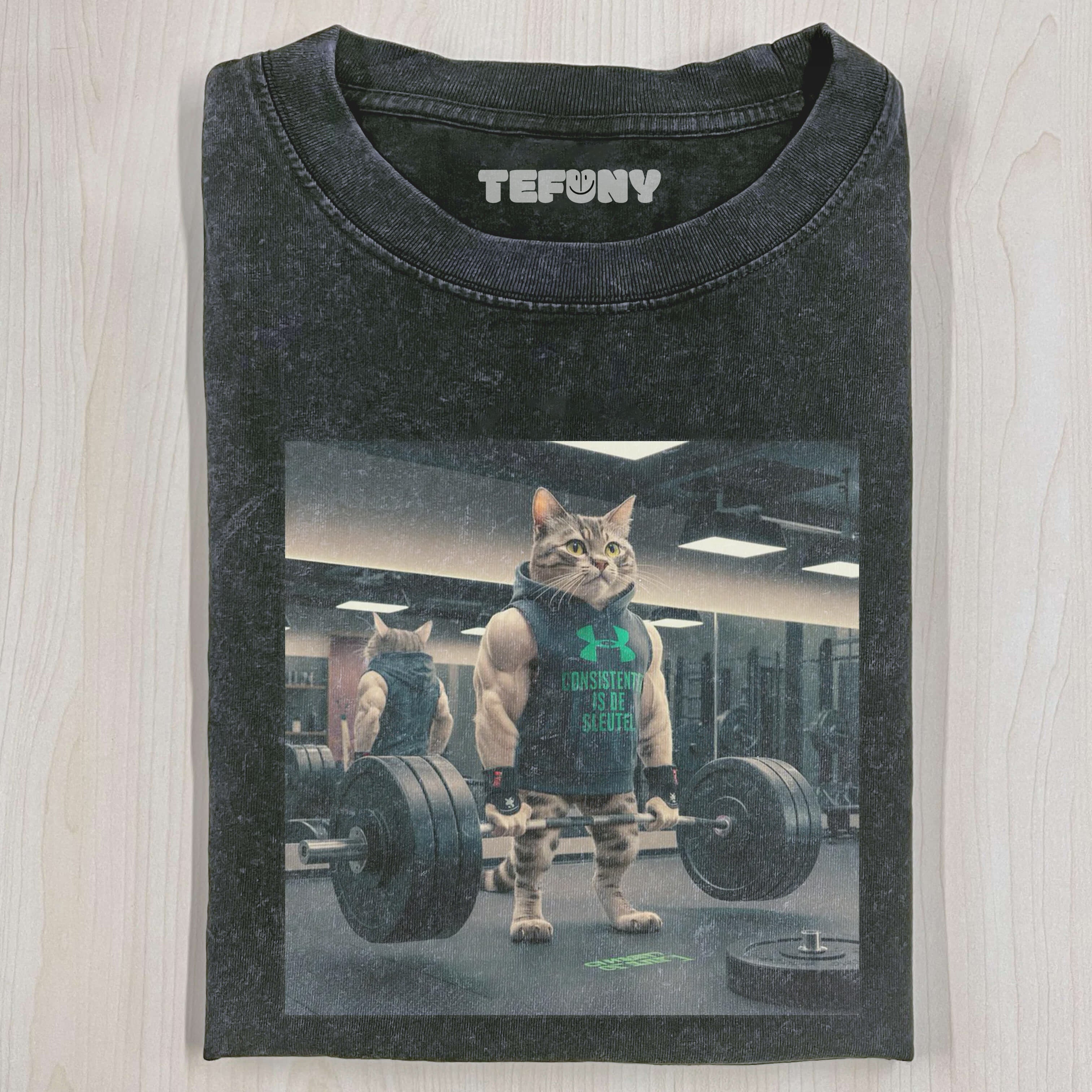 GYM CAT V1 T-SHIRT
