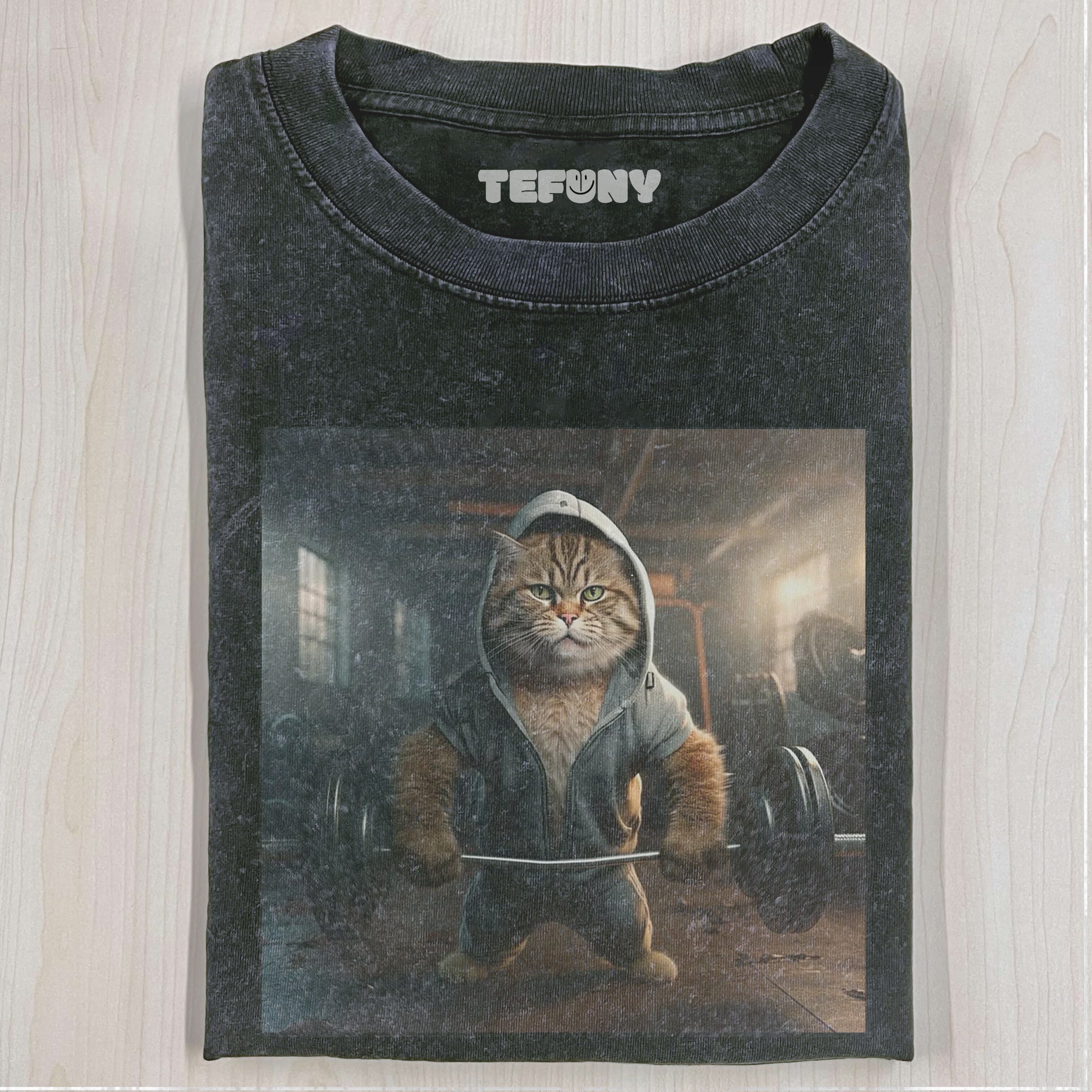 GYM CAT T-SHIRT