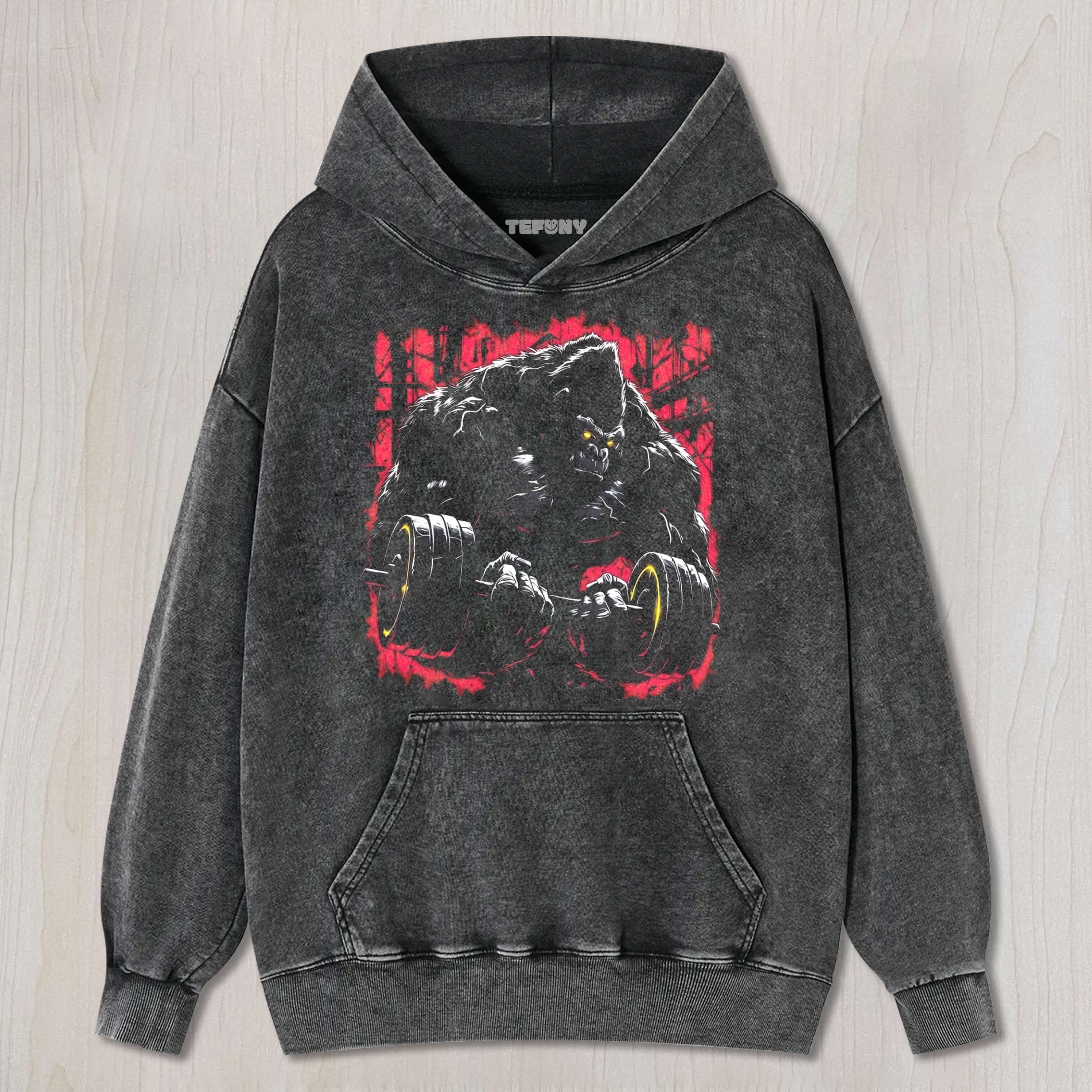 GYM GORILLA UNISEX TEE, TANK TOP, LAYERED LS, SWEATSHIRT & HOODIE