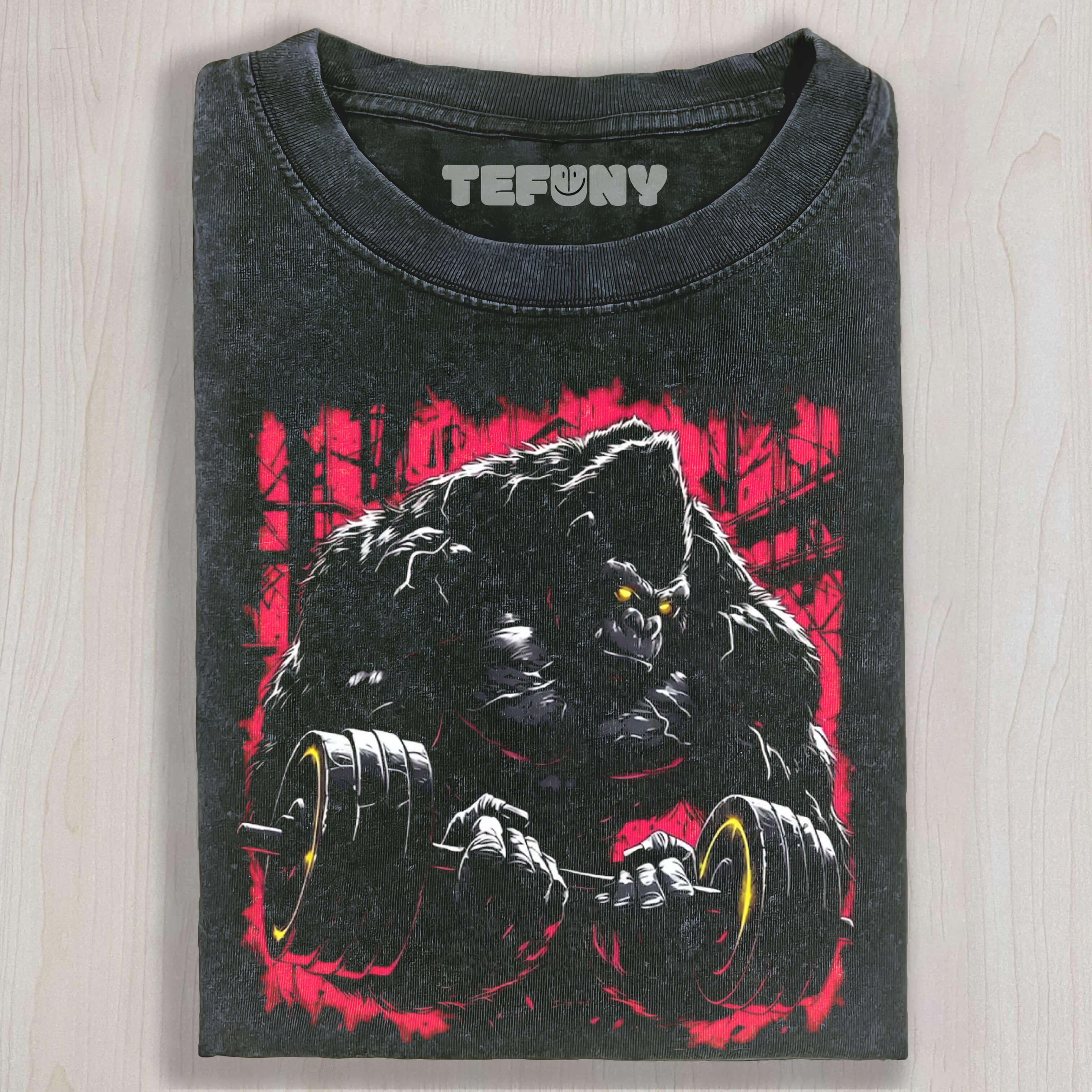 GYM GORILLA UNISEX TEE, TANK TOP, LAYERED LS, SWEATSHIRT & HOODIE