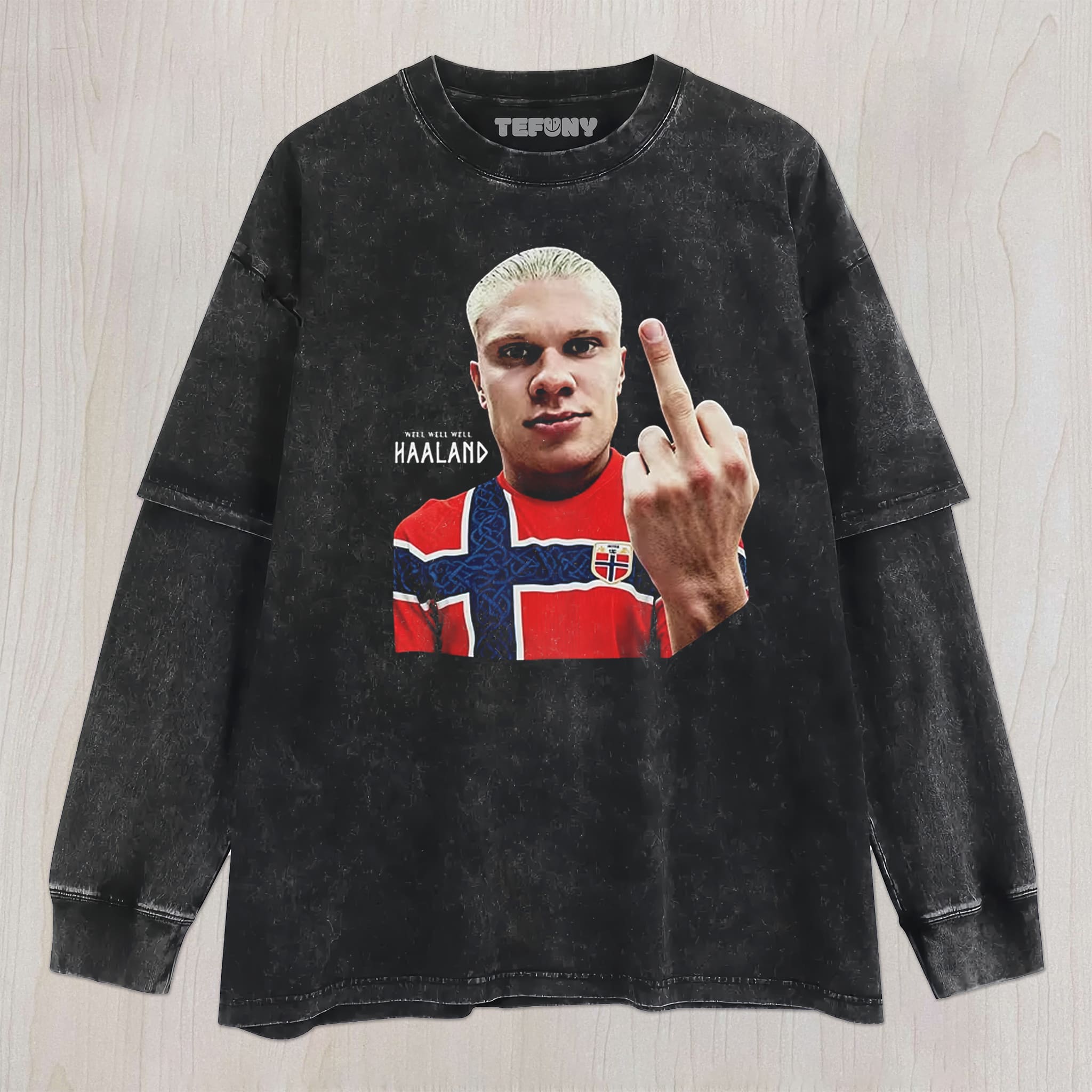 HAALAND V16 UNISEX TEE, TANK TOP, LAYERED LS, SWEATSHIRT & HOODIE
