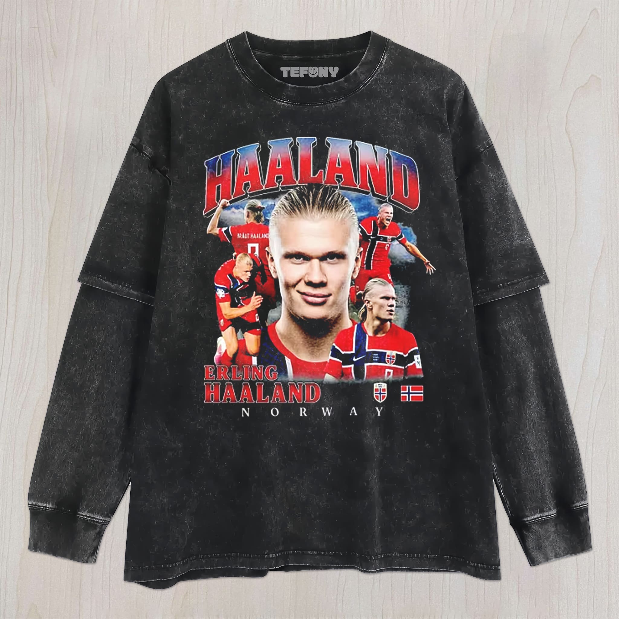 HAALAND V17 UNISEX TEE, TANK TOP, LAYERED LS, SWEATSHIRT & HOODIE