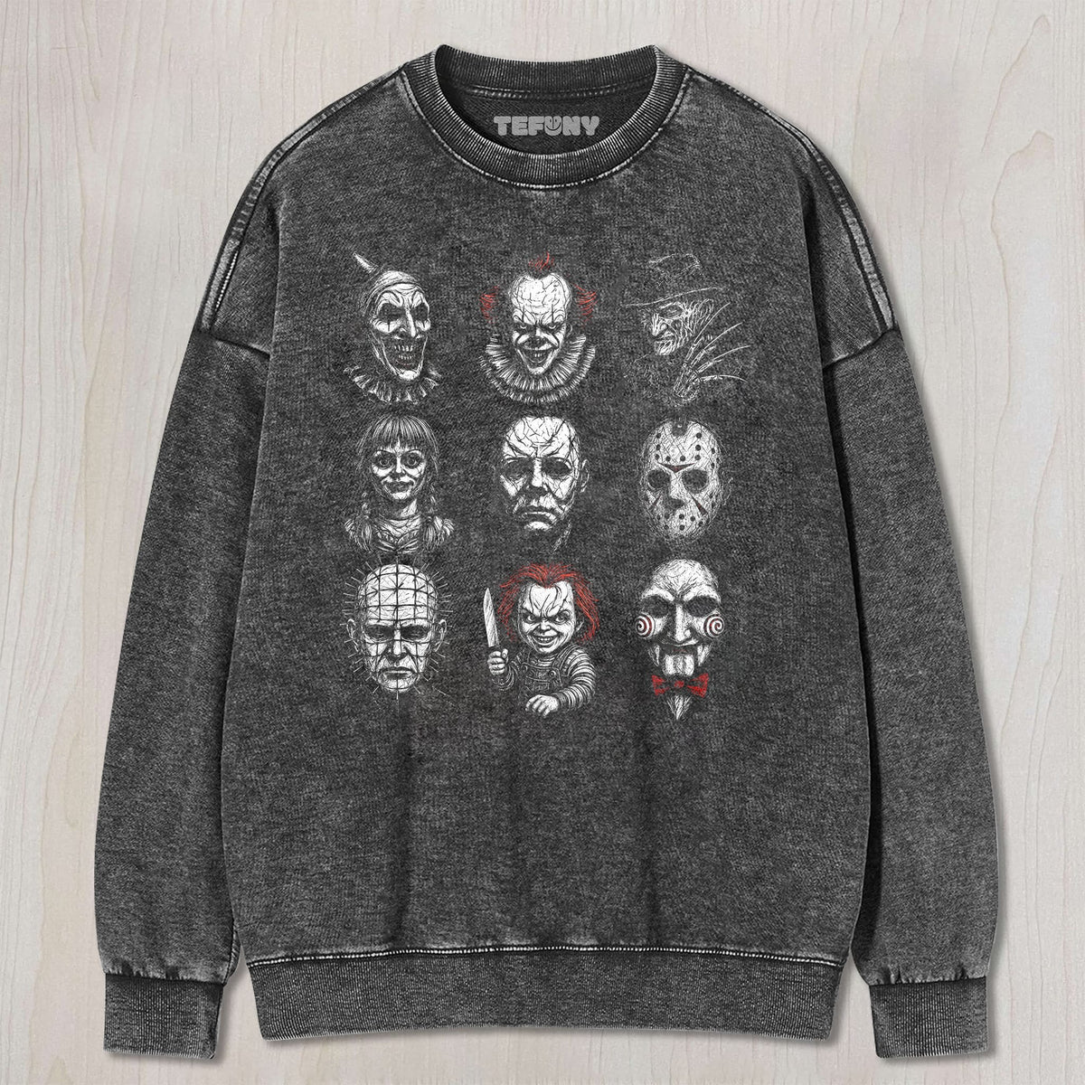 HALLOWEEN HORROR COLLECTION UNISEX TEE, TANK TOP, LAYERED LS, SWEATSHIRT & HOODIE