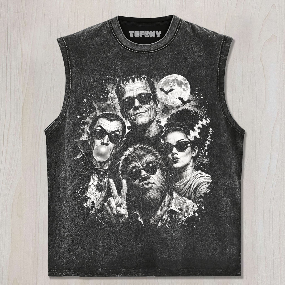 HALLOWEEN MONSTER SELFIE UNISEX TEE, TANK TOP, LAYERED LS, SWEATSHIRT & HOODIE