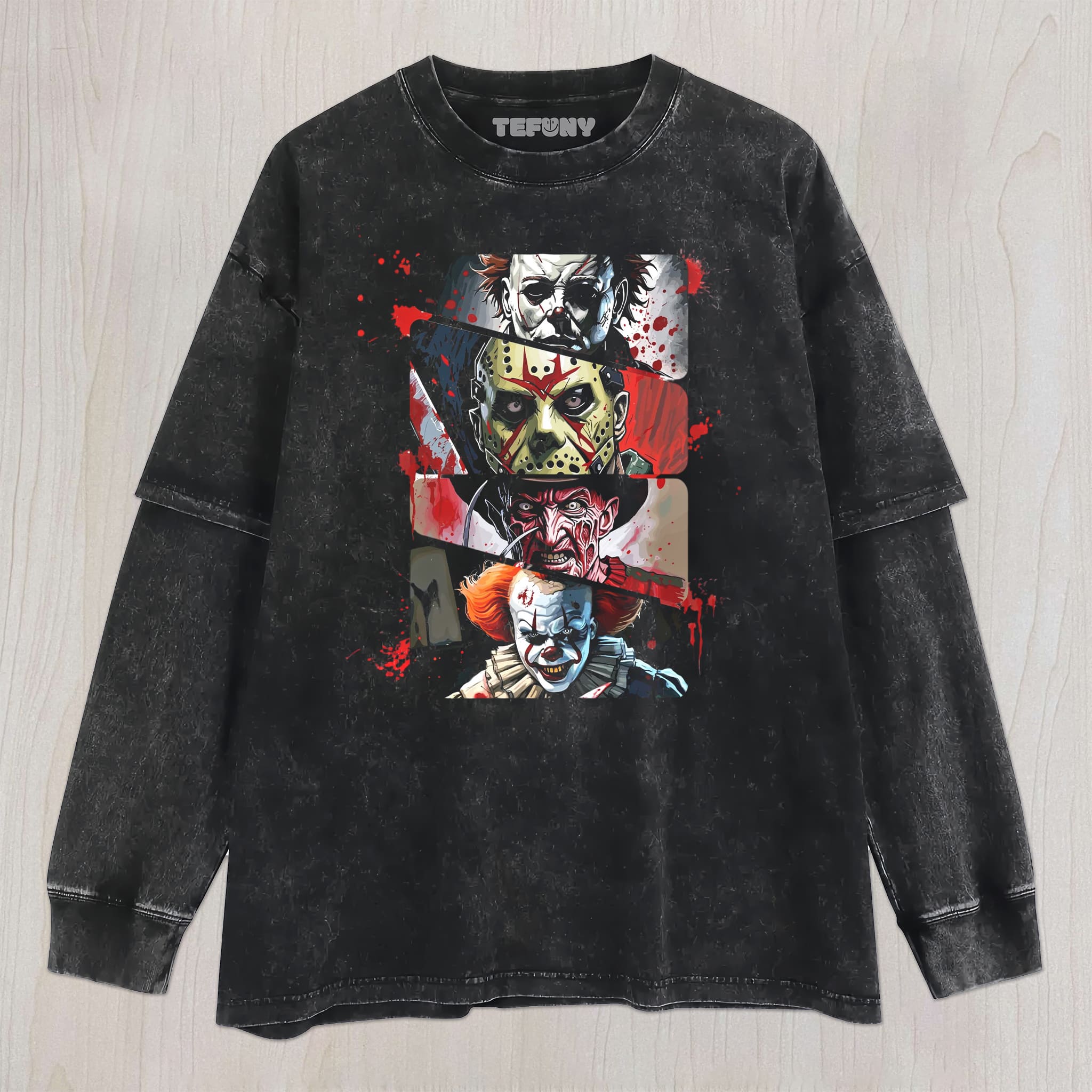 HALLOWEEN TEE V6 UNISEX TEE, TANK TOP, LAYERED LS, SWEATSHIRT & HOODIE