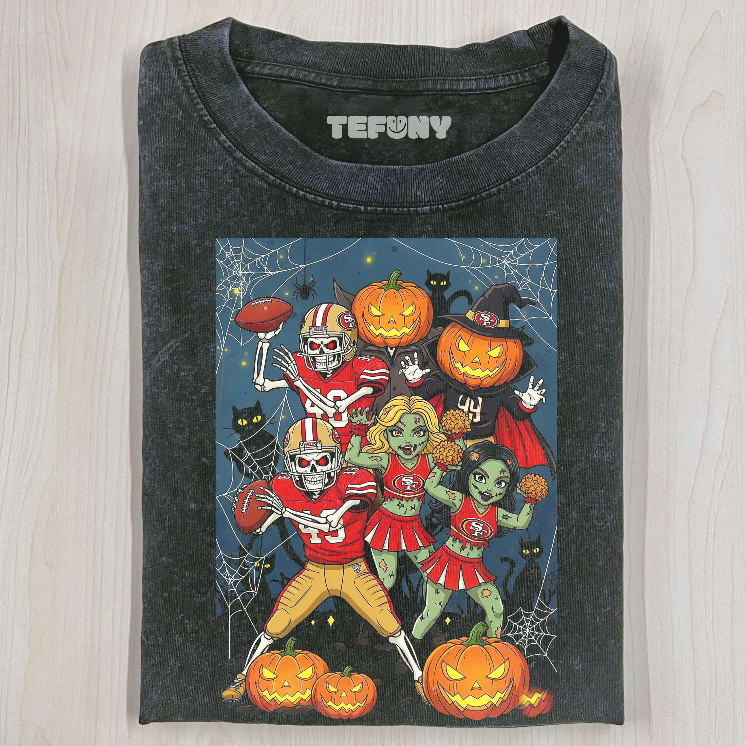 HALLOWEEN FOOTBALL T-SHIRT V1