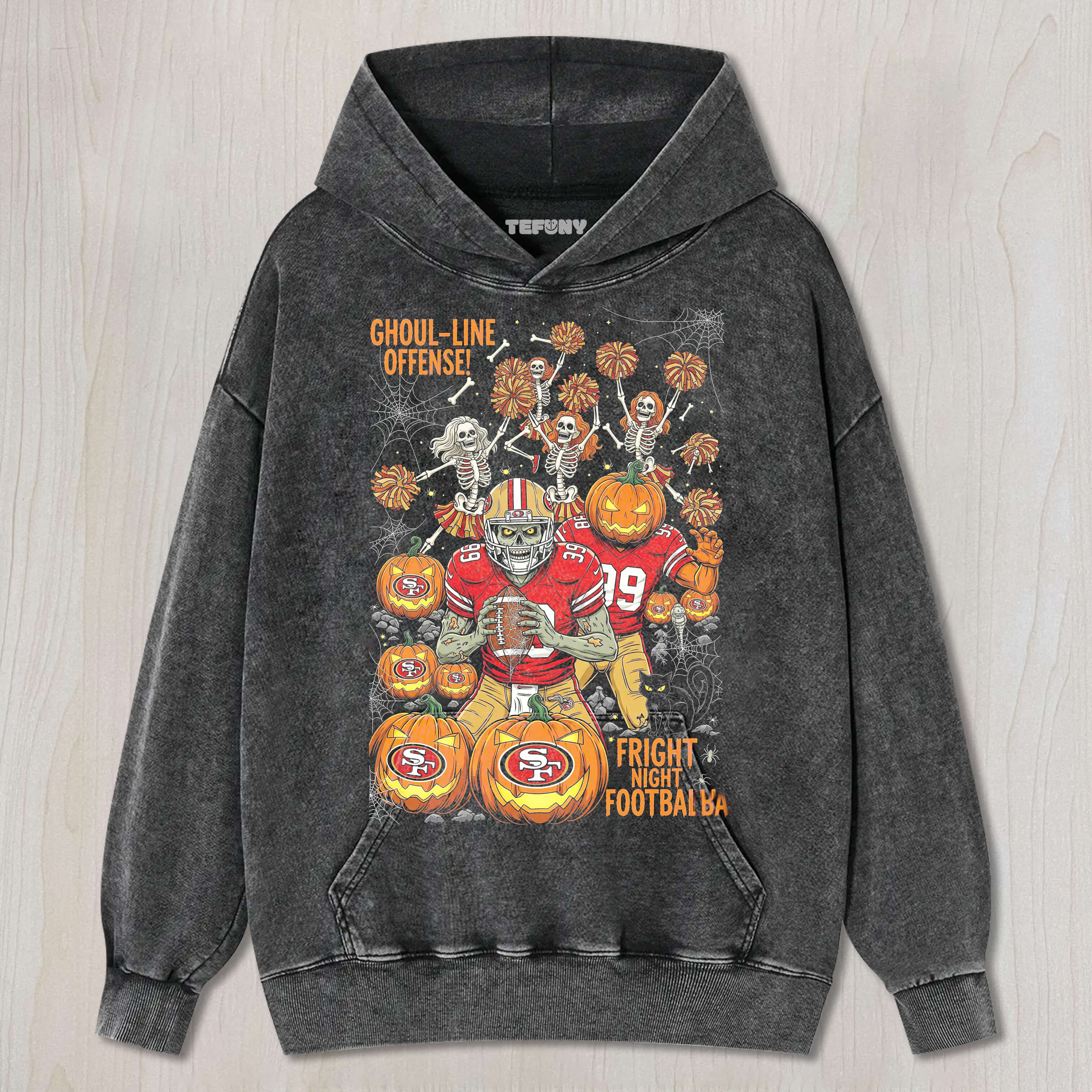 HALLOWEEN FOOTBALL T-SHIRT