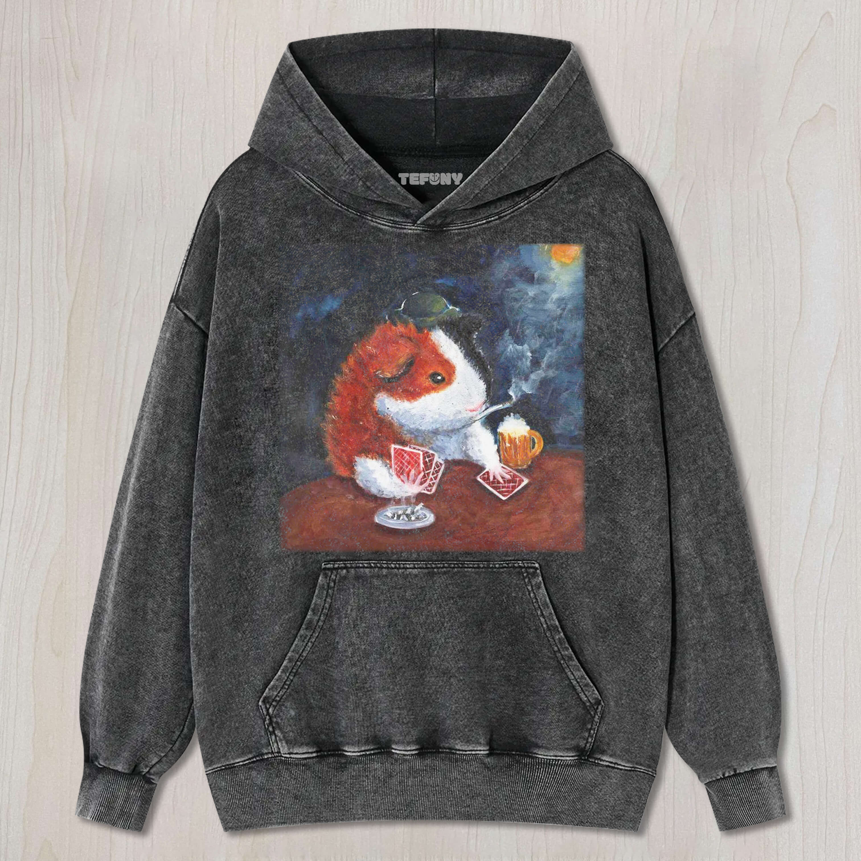 HAMSTER SMOKING TEE & SWEAT & HOOD