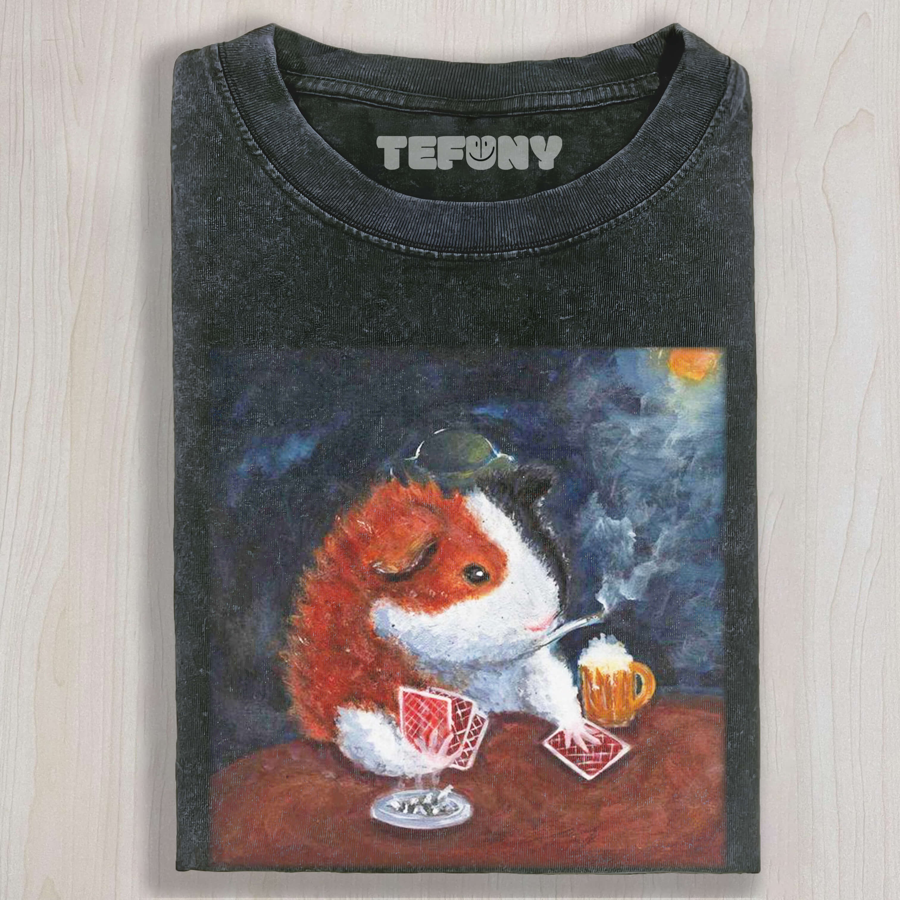 HAMSTER SMOKING TEE & SWEAT & HOOD