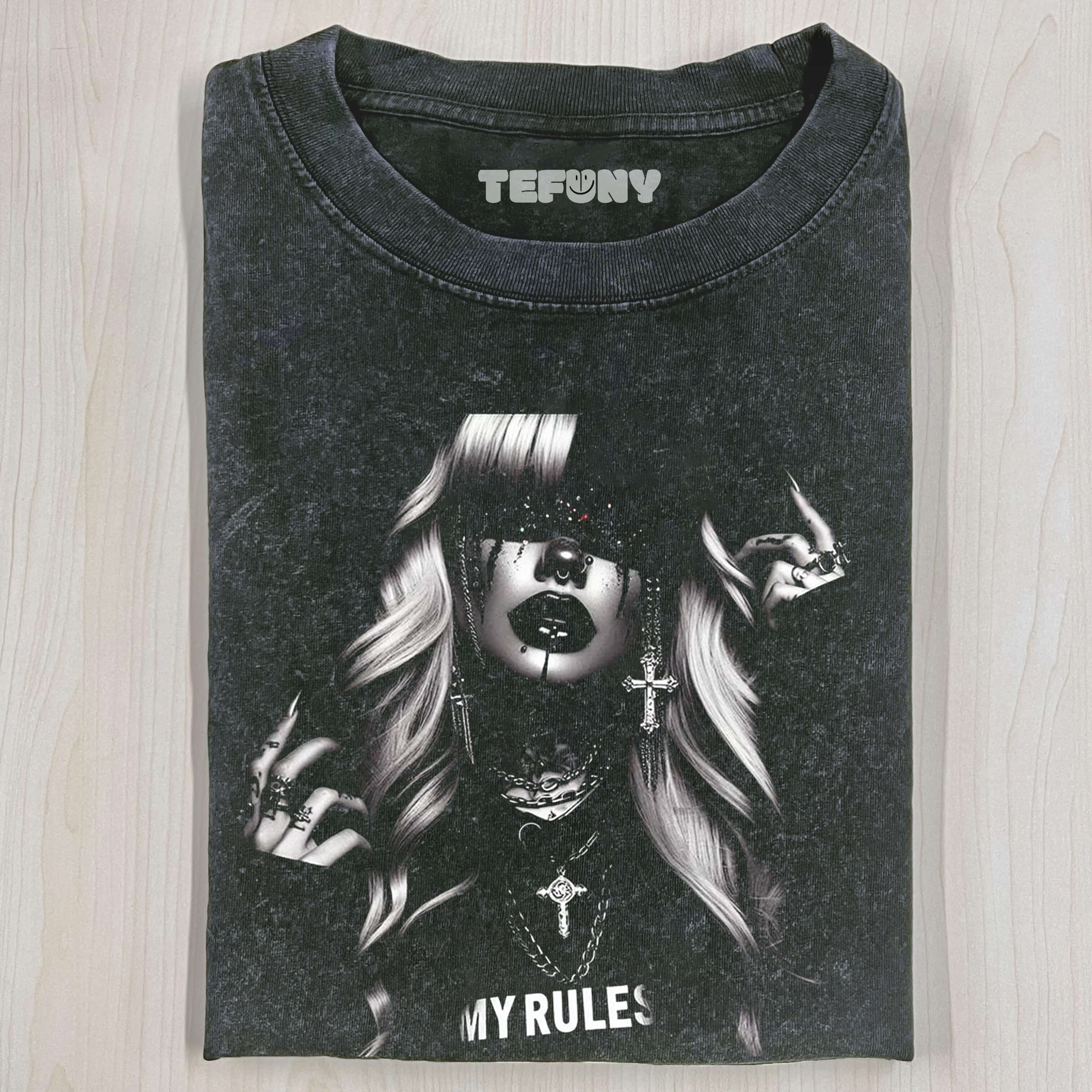 HAND FACE T-SHIRT