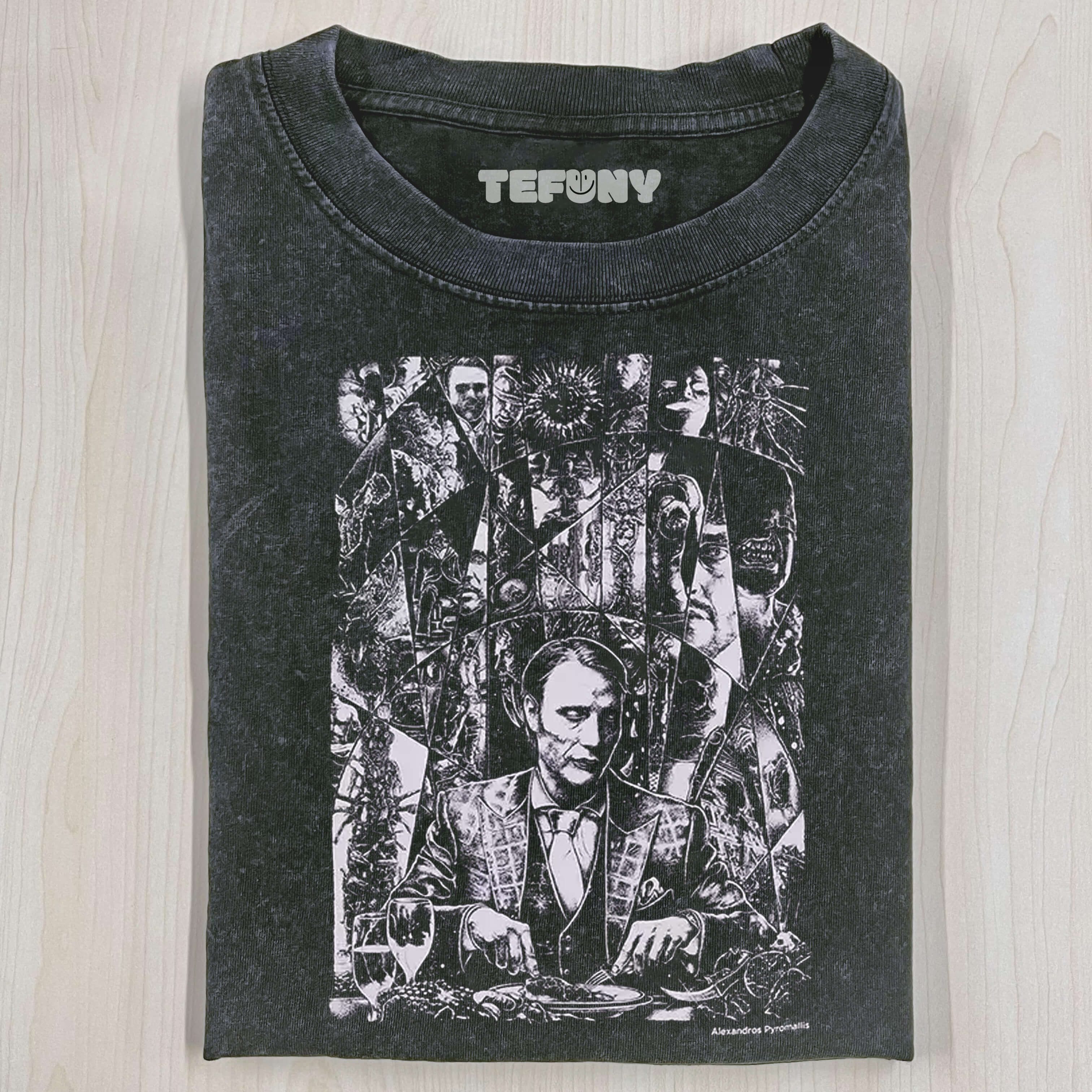 HANNIBAL MOSAIC PORTRAIT T-SHIRT