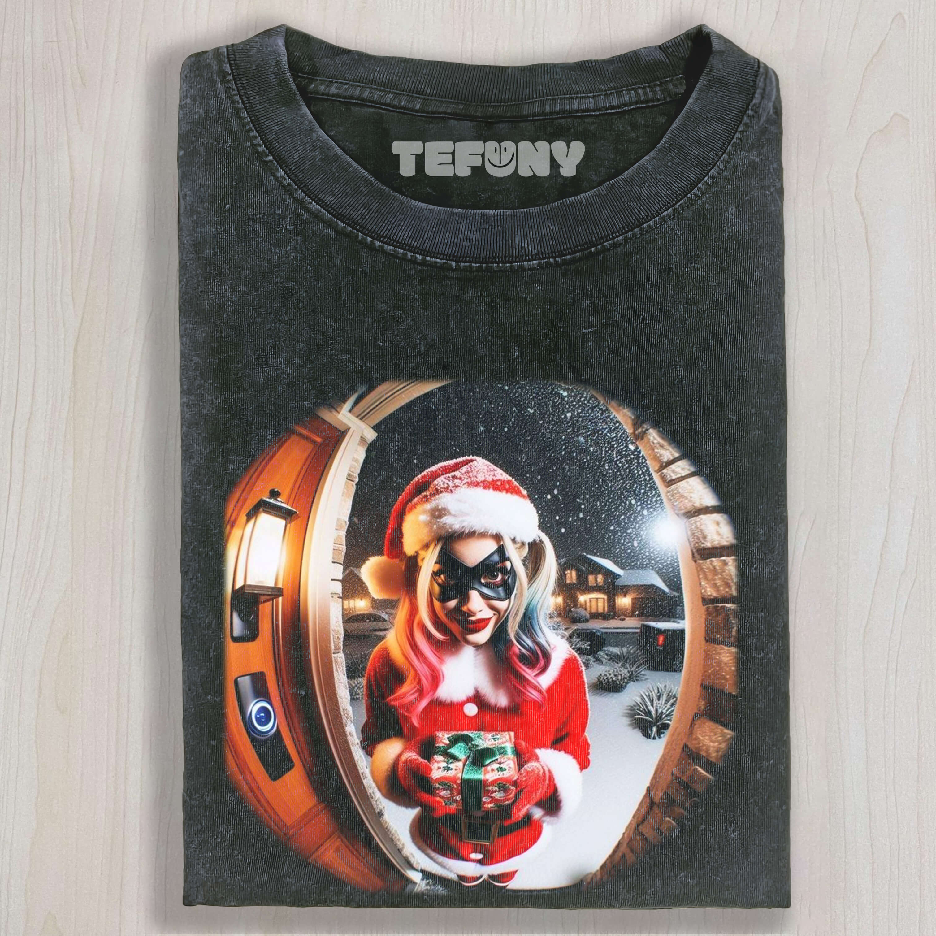 HARLEY QUINN CHRISTMAS TEE & SWEAT & HOOD
