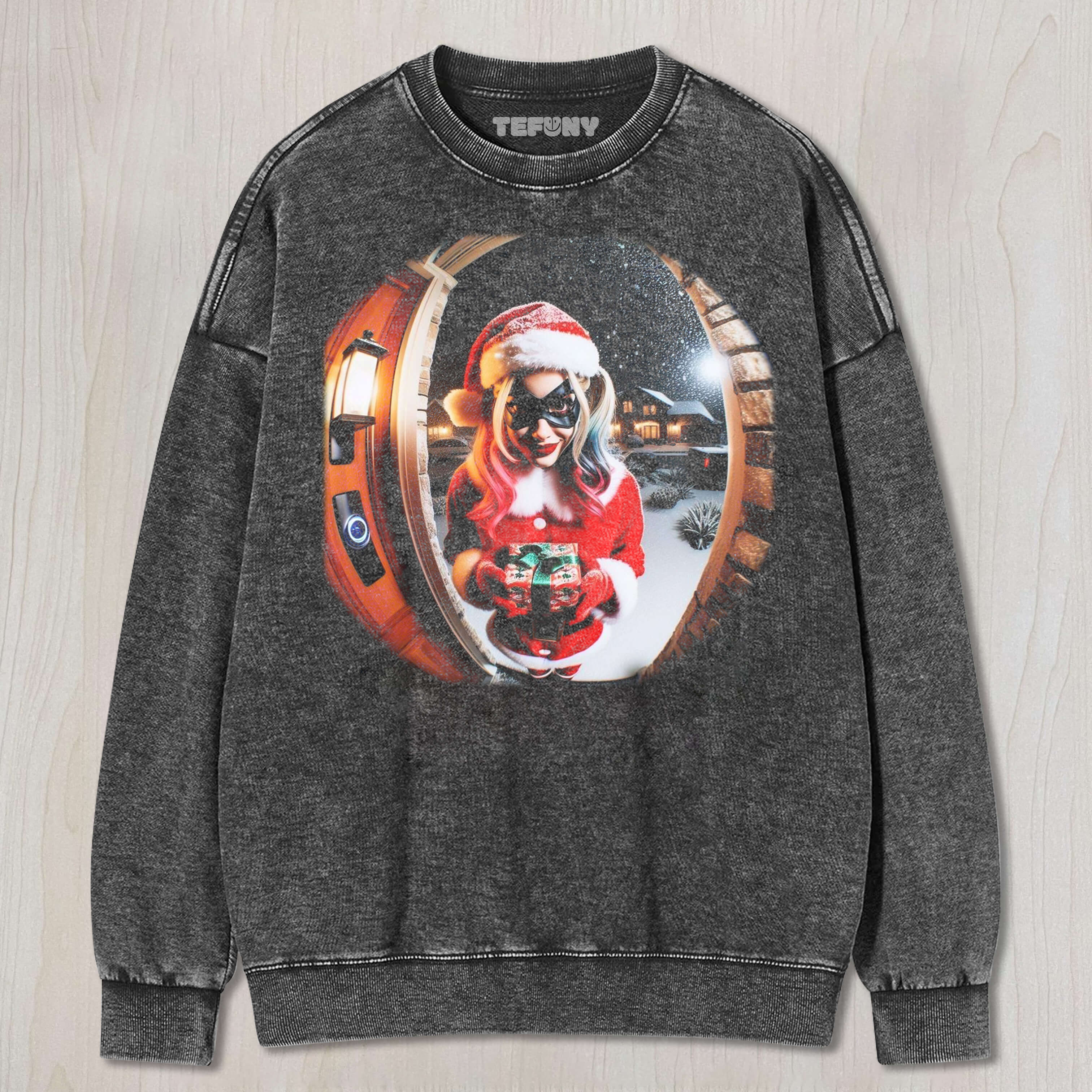 HARLEY QUINN CHRISTMAS TEE & SWEAT & HOOD