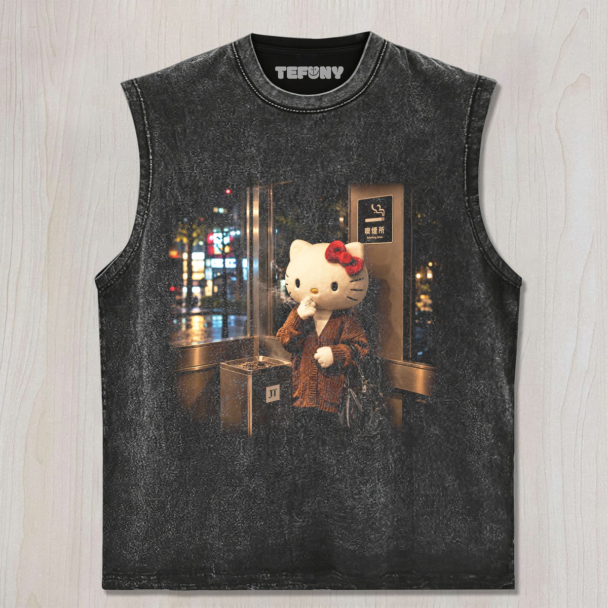 HELLO K SMOKING UNISEX TEE, TANK TOP, LAYERED LS, SWEATSHIRT & HOODIE
