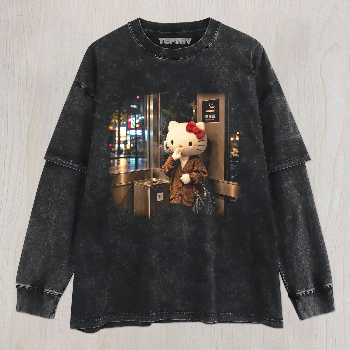 HELLO K SMOKING UNISEX TEE, TANK TOP, LAYERED LS, SWEATSHIRT & HOODIE