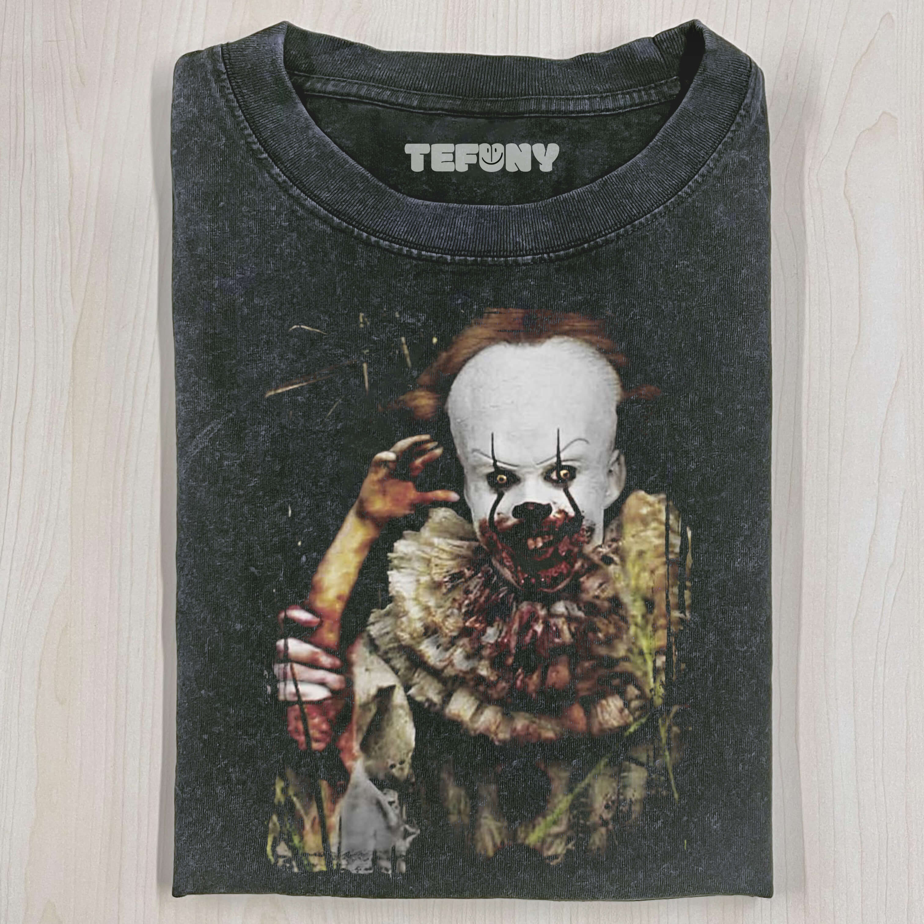 HELLO! CREEPY IT SHIRT CLOWN BY STEPHEN KING PSYCHO HORROR