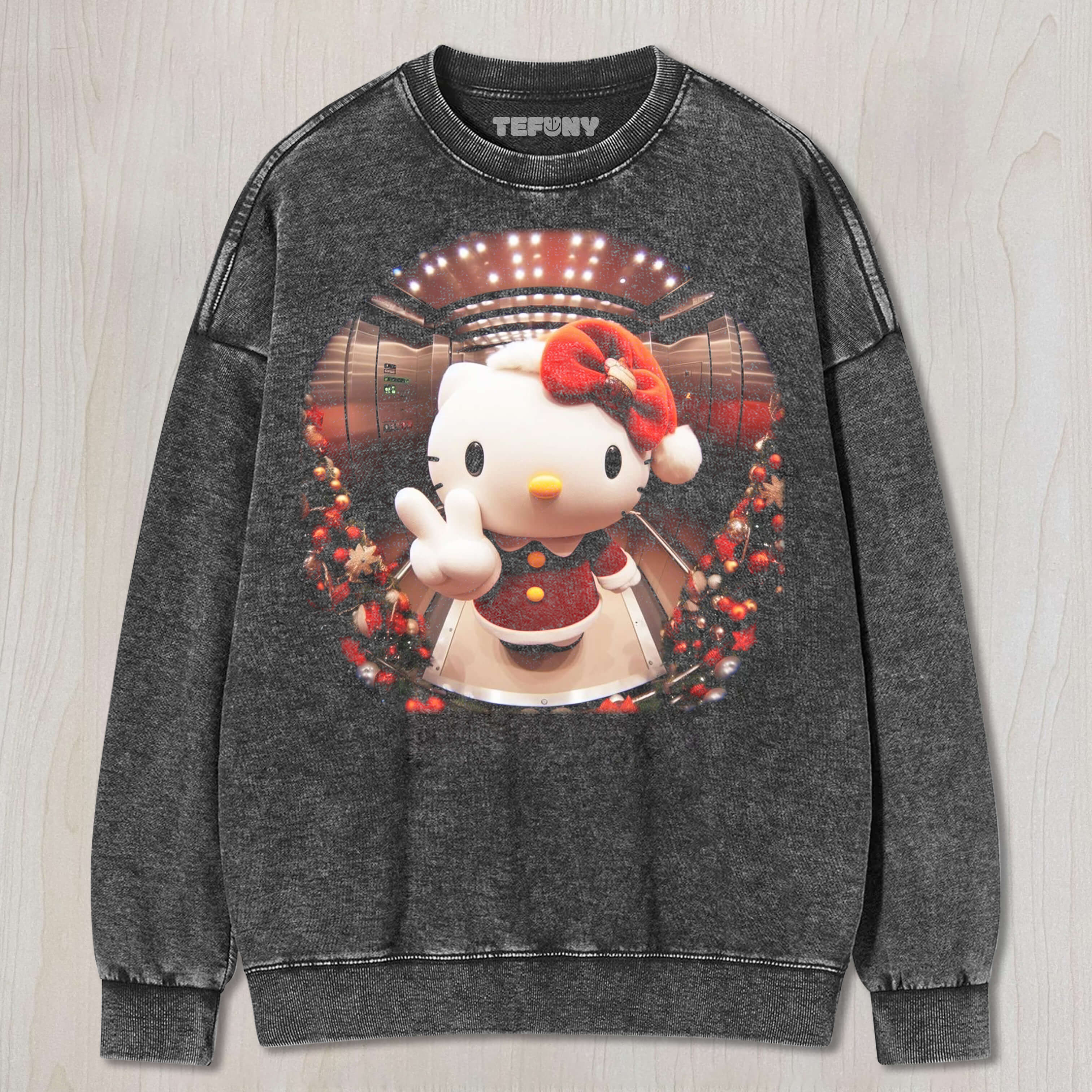 HELLO KITTY CHRISTMAS TEE & SWEAT & HOOD