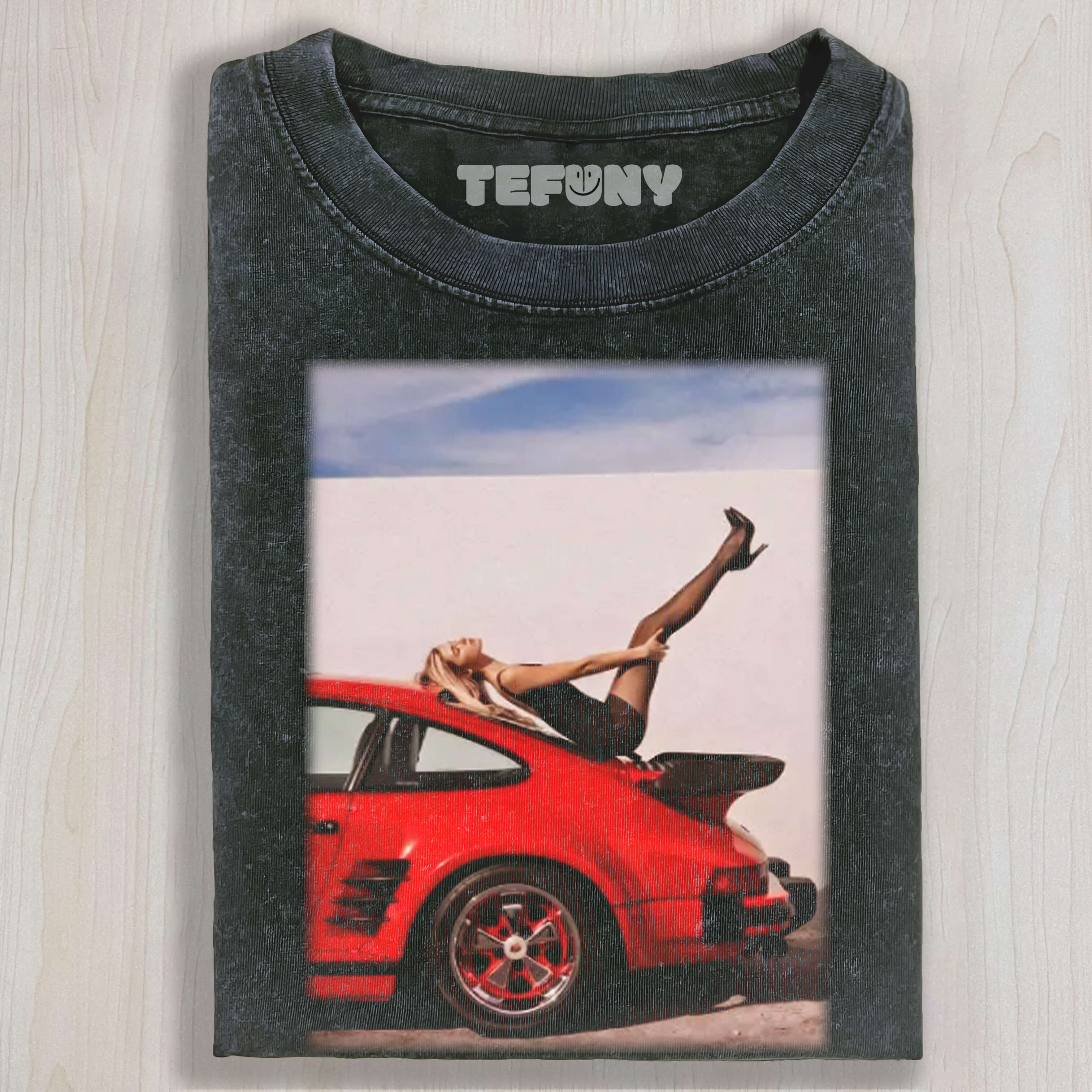 HIGH HEELS & SUPERCAR T-SHIRT