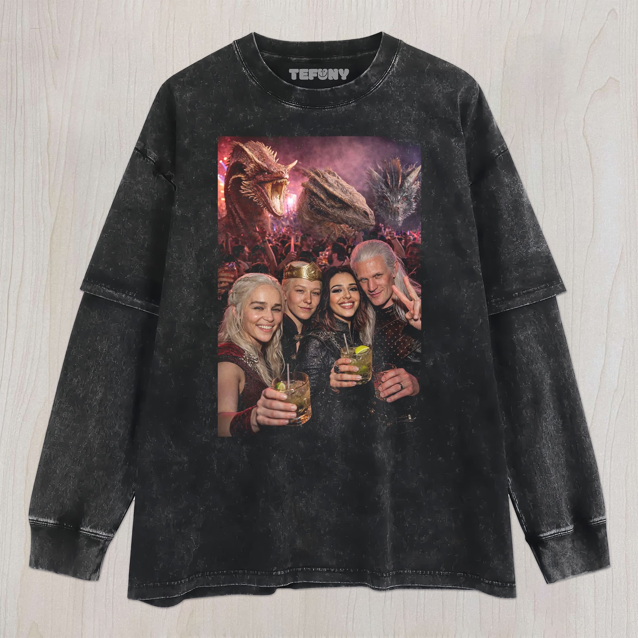 H OF DRAGON V12 UNISEX TEE, TANK TOP, LAYERED LS, SWEATSHIRT & HOODIE