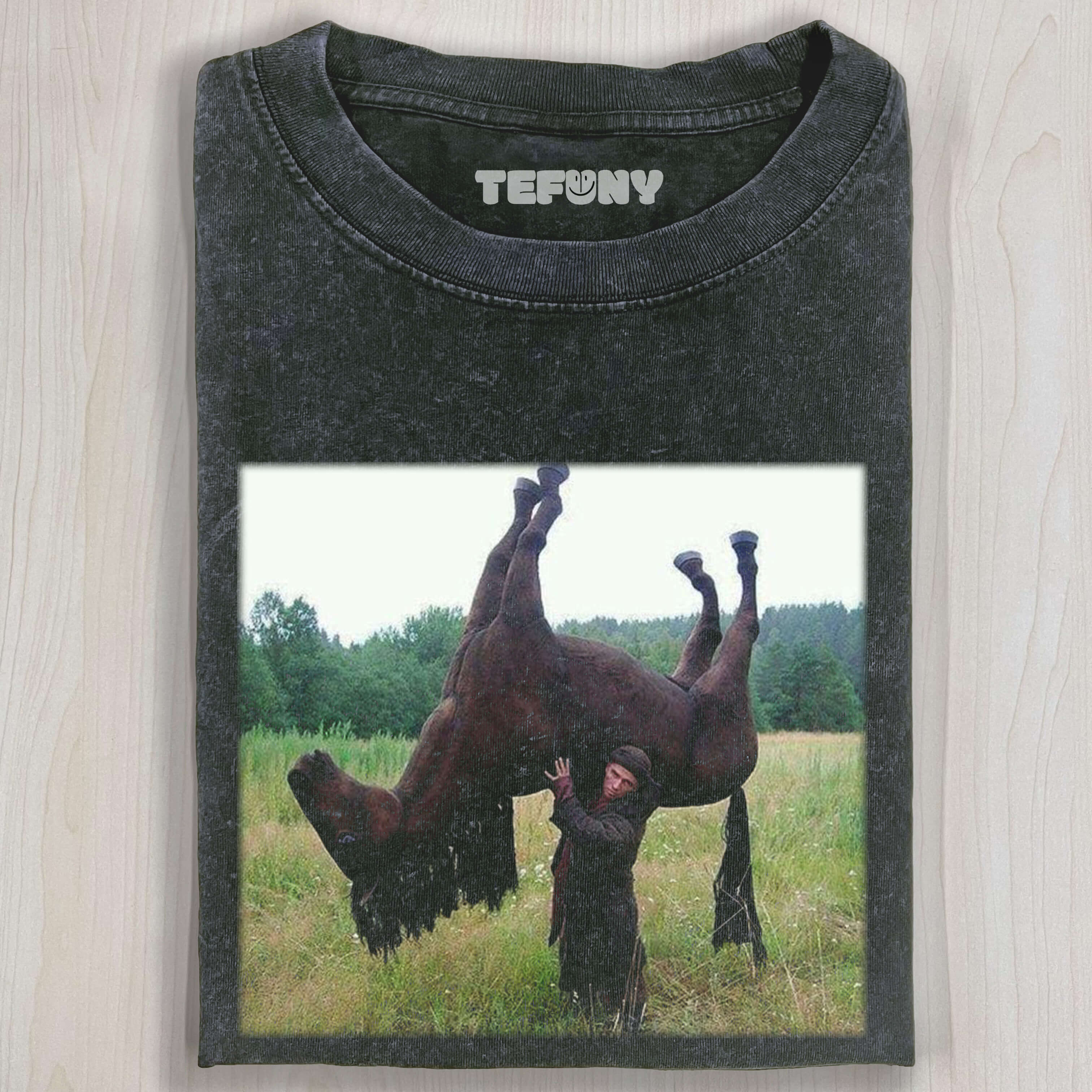 HOLD ON TO YOUR HORSES TEE
