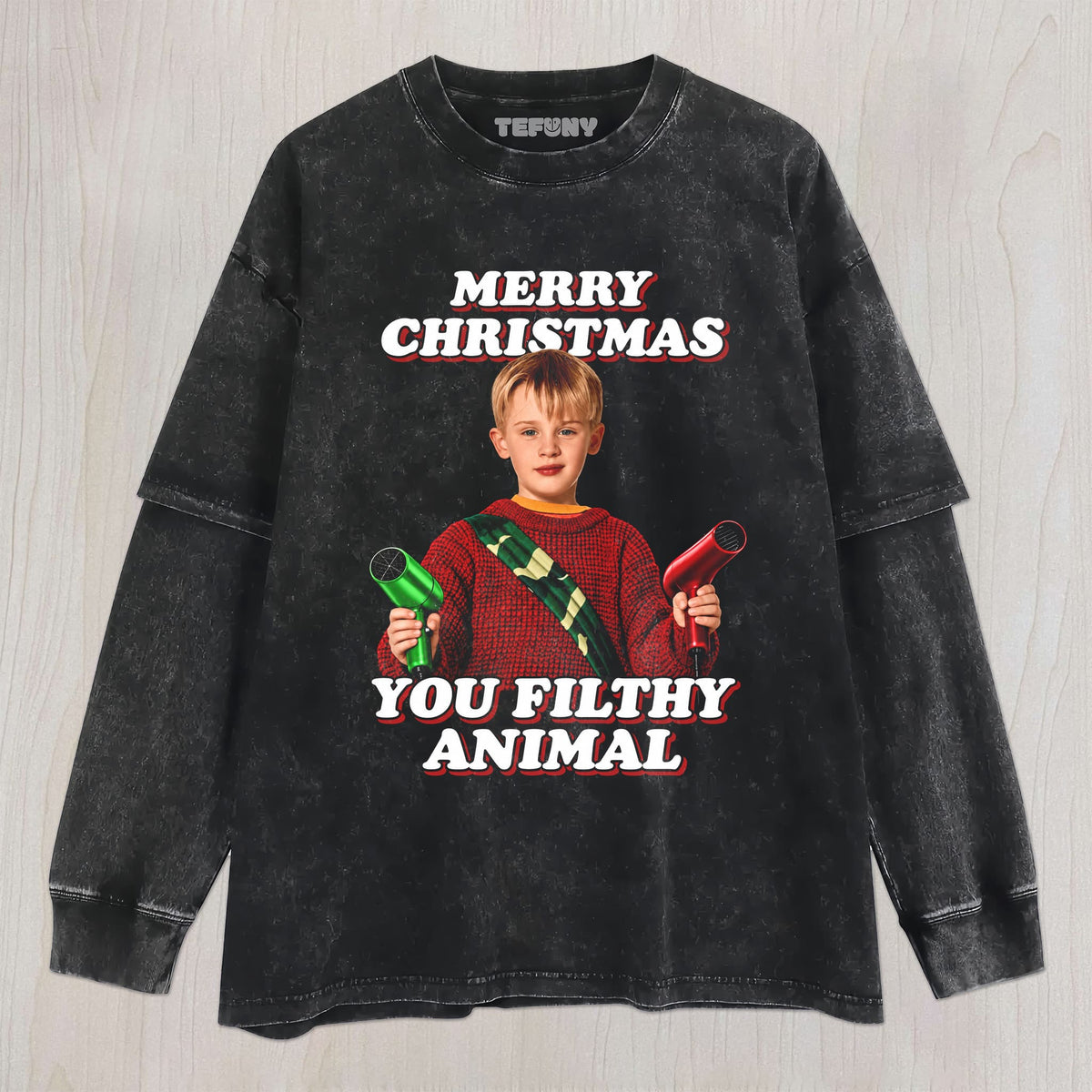 HOME ALONE N4 UNISEX TEE, TANK TOP, LAYERED LS, SWEATSHIRT & HOODIE