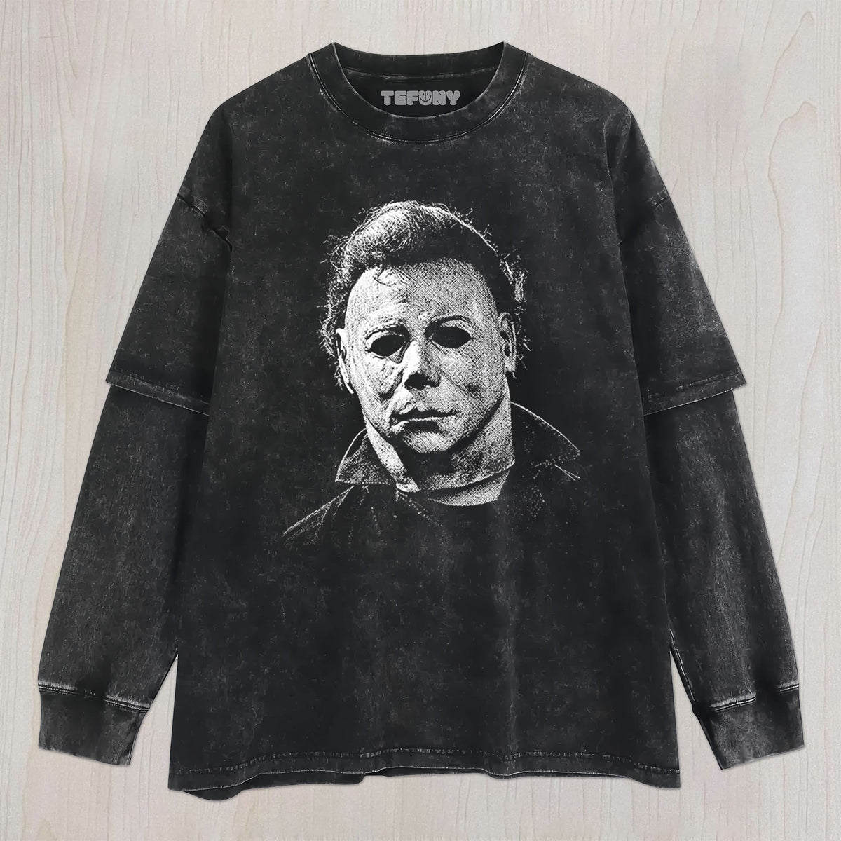 HORROR CHARACTER BIG FACE UNISEX TEE, TANK TOP, LAYERED LS, SWEATSHIRT & HOODIE