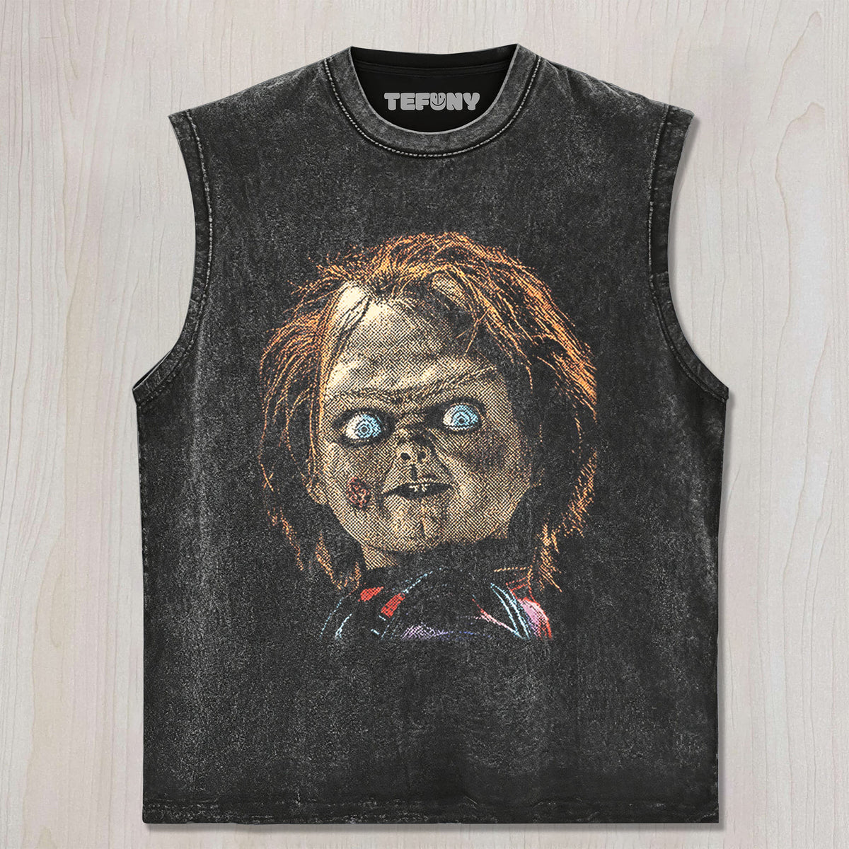 HORROR CHARACTER BIG FACE V3 UNISEX TEE, TANK TOP, LAYERED LS, SWEATSHIRT & HOODIE