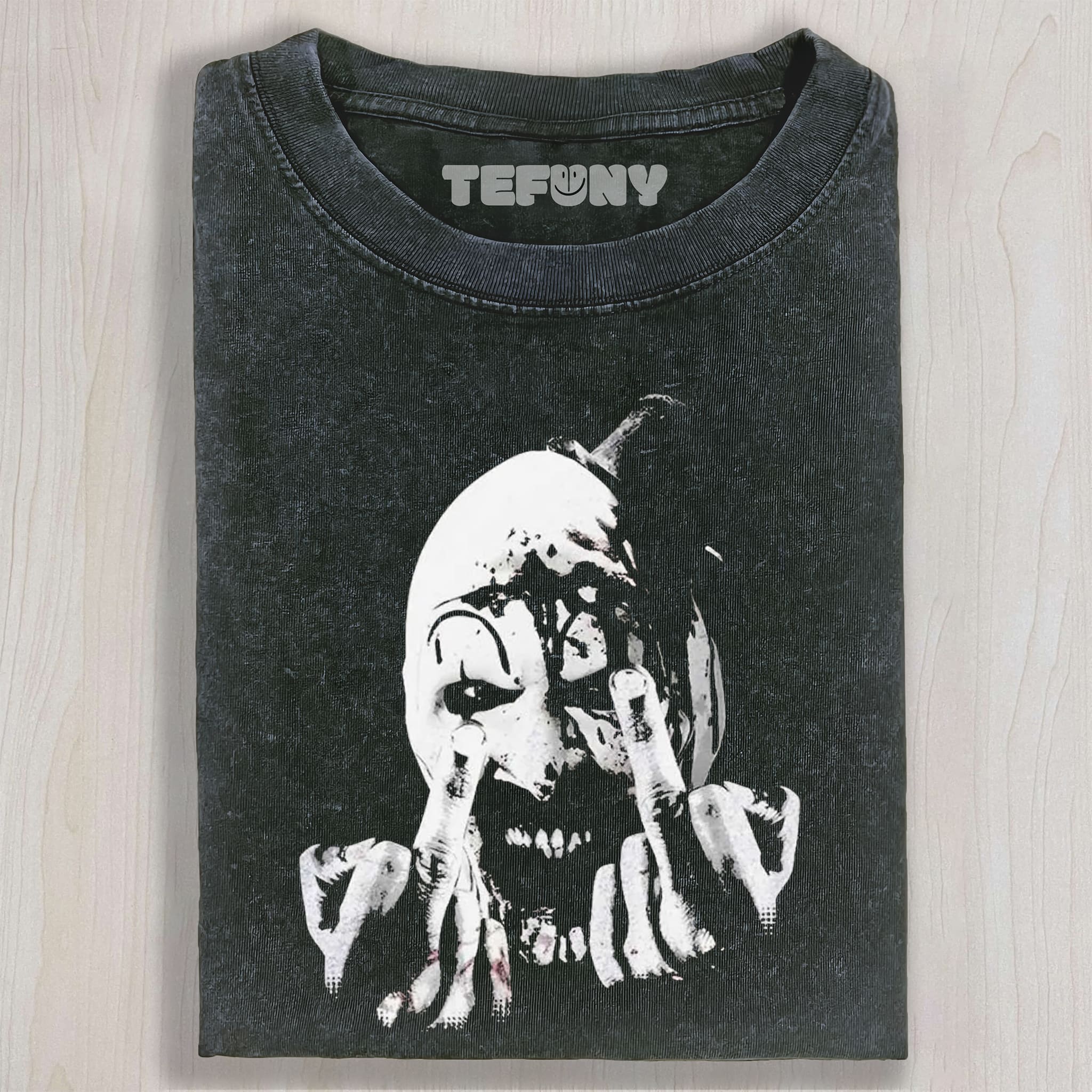HORROR MIDDLE FINGER UNISEX TEE, TANK TOP, LAYERED LS, SWEATSHIRT & HOODIE