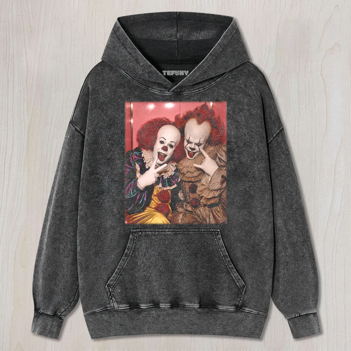 HORROR MOVIE CHARACTERS GROUP PHOTO V6 UNISEX TEE, TANK TOP, LAYERED LS, SWEATSHIRT & HOODIE