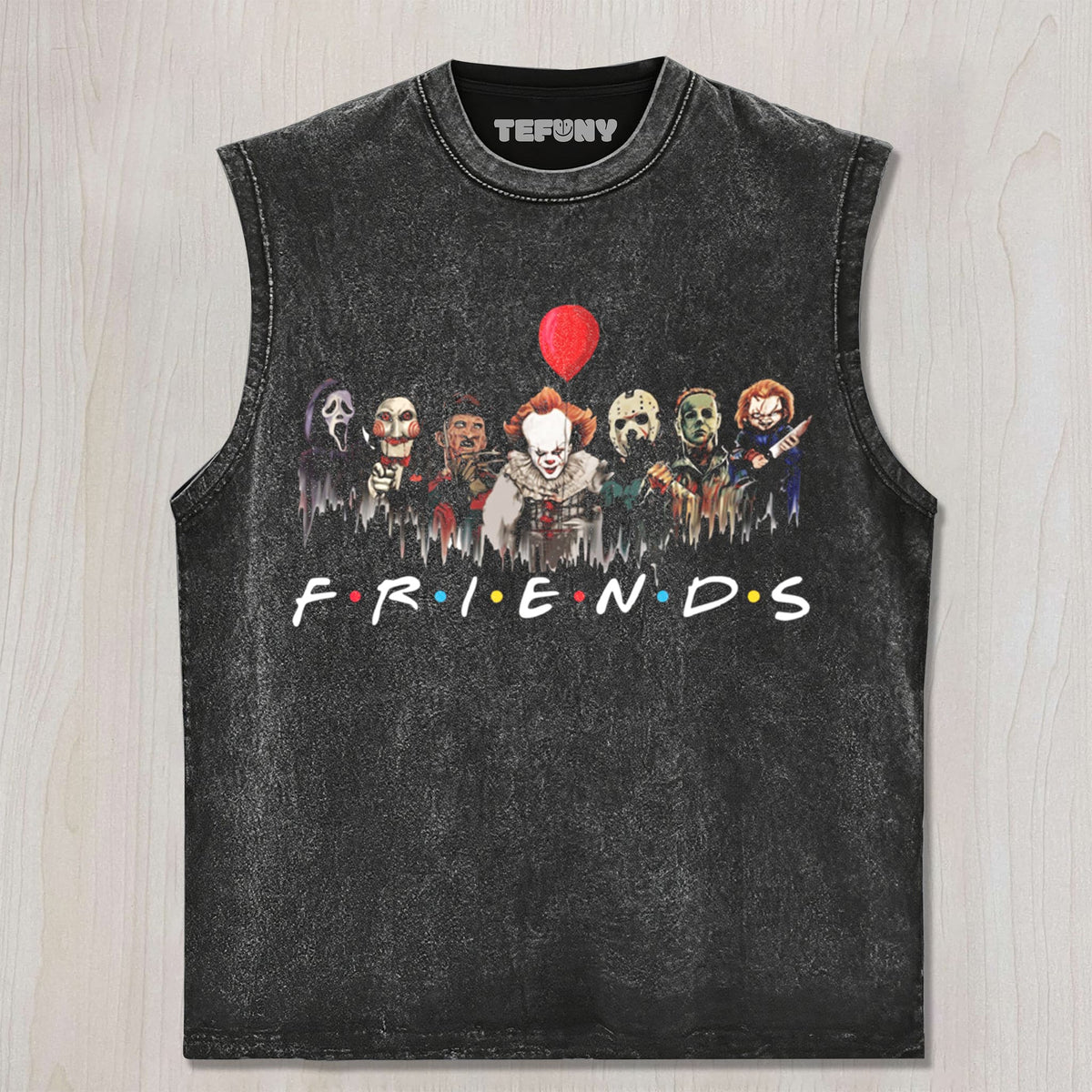 HORROR MOVIE KILLERSS FRIENDS UNISEX TEE, TANK TOP, LAYERED LS, SWEATSHIRT & HOODIE