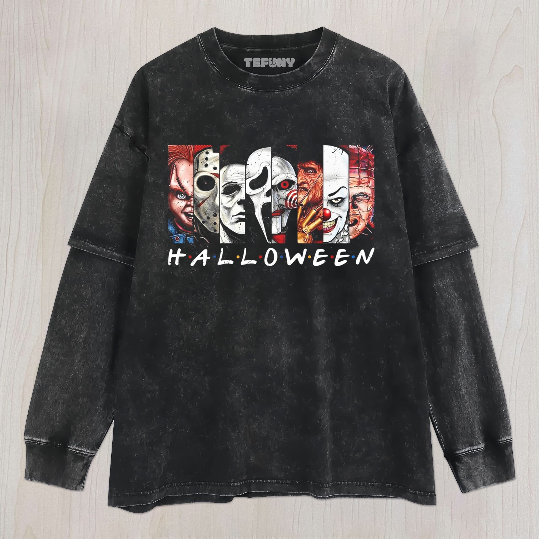 HORROR MOVIE KILLERSS FRIENDS V1 UNISEX TEE, TANK TOP, LAYERED LS, SWEATSHIRT & HOODIE