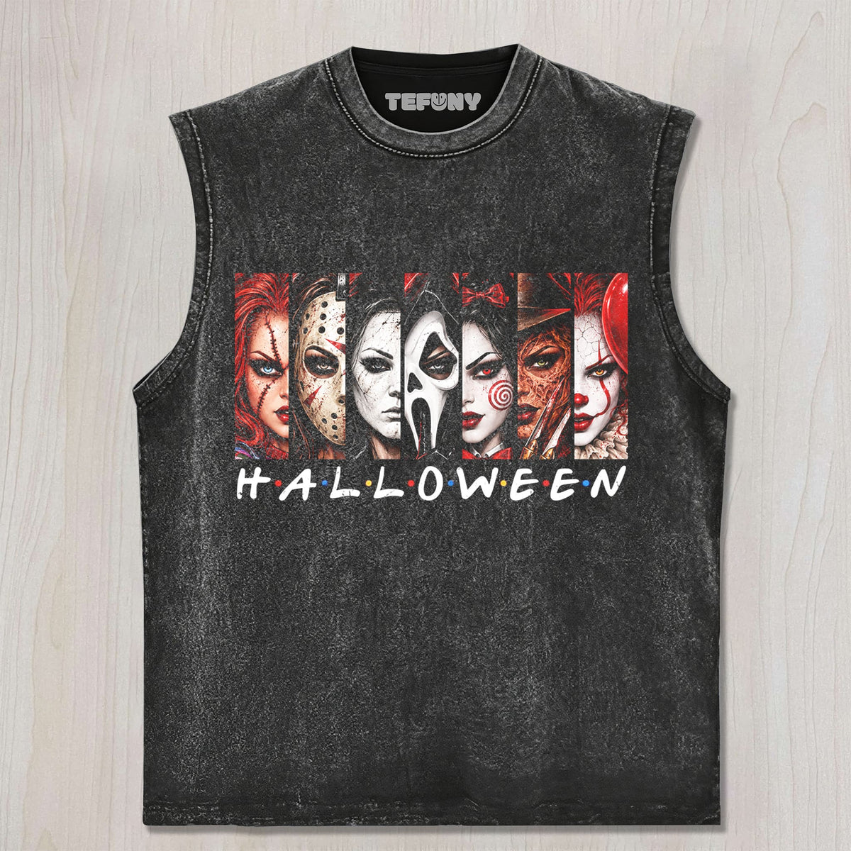 HORROR MOVIE KILLERSS FRIENDS V2 UNISEX TEE, TANK TOP, LAYERED LS, SWEATSHIRT & HOODIE