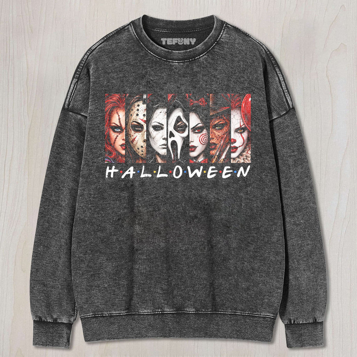 HORROR MOVIE KILLERSS FRIENDS V2 UNISEX TEE, TANK TOP, LAYERED LS, SWEATSHIRT & HOODIE