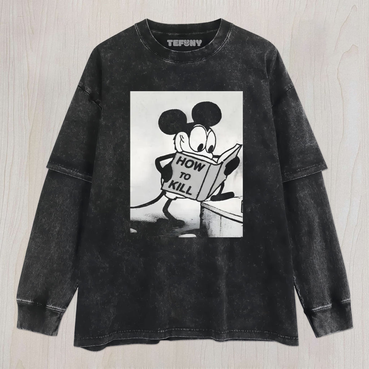 HOW TO KILL MOUSE UNISEX TEE, TANK TOP, LAYERED LS, SWEATSHIRT & HOODIE