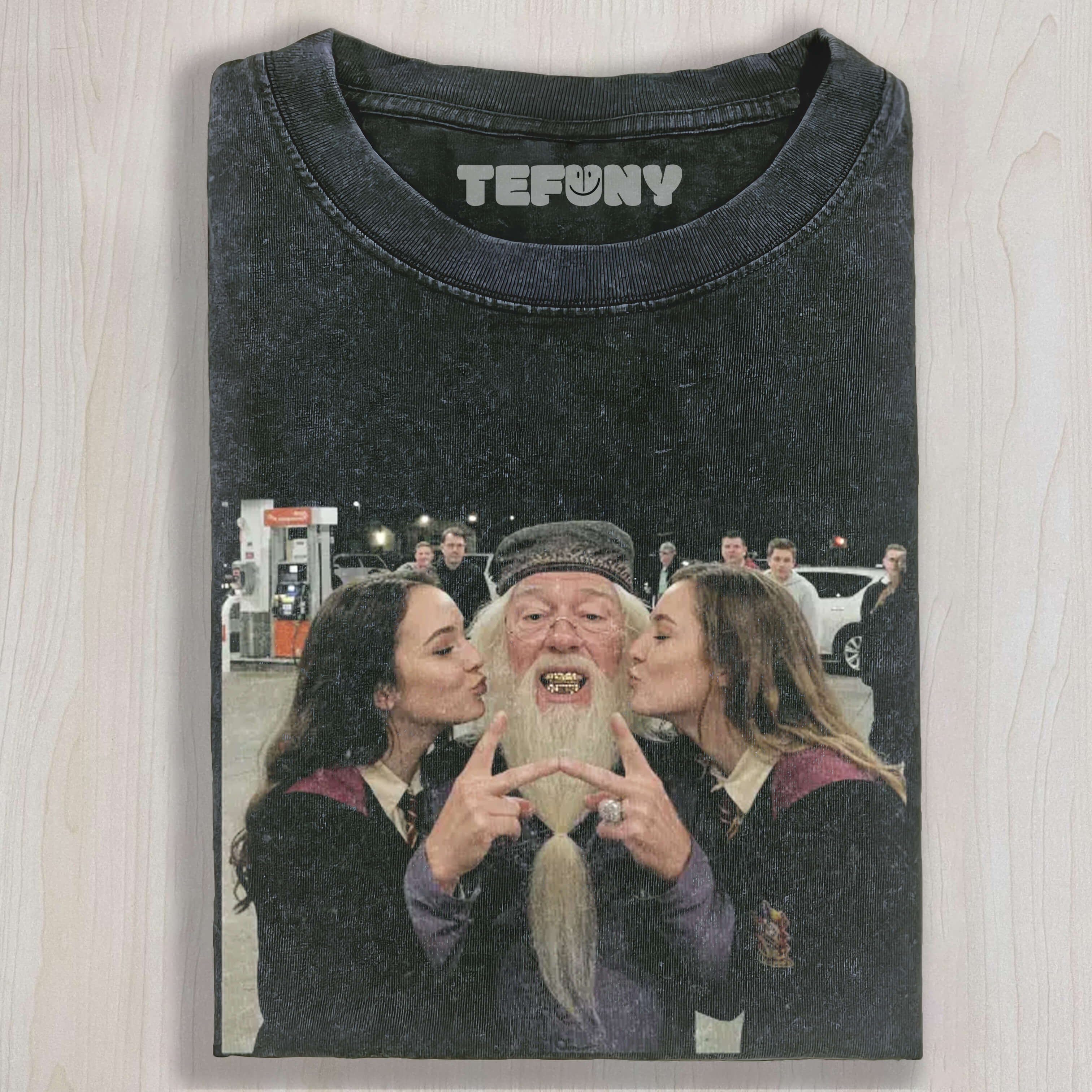 HP FUNNY DUMBLEDORE TEE & SWEAT & HOOD