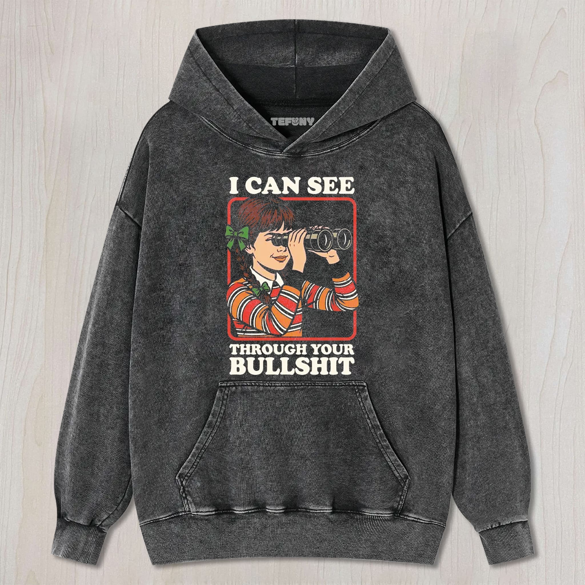 I CAN SEE THROUGH YOUR BS GRAPHIC UNISEX TEE, TANK TOP, LAYERED LS, SWEATSHIRT & HOODIE