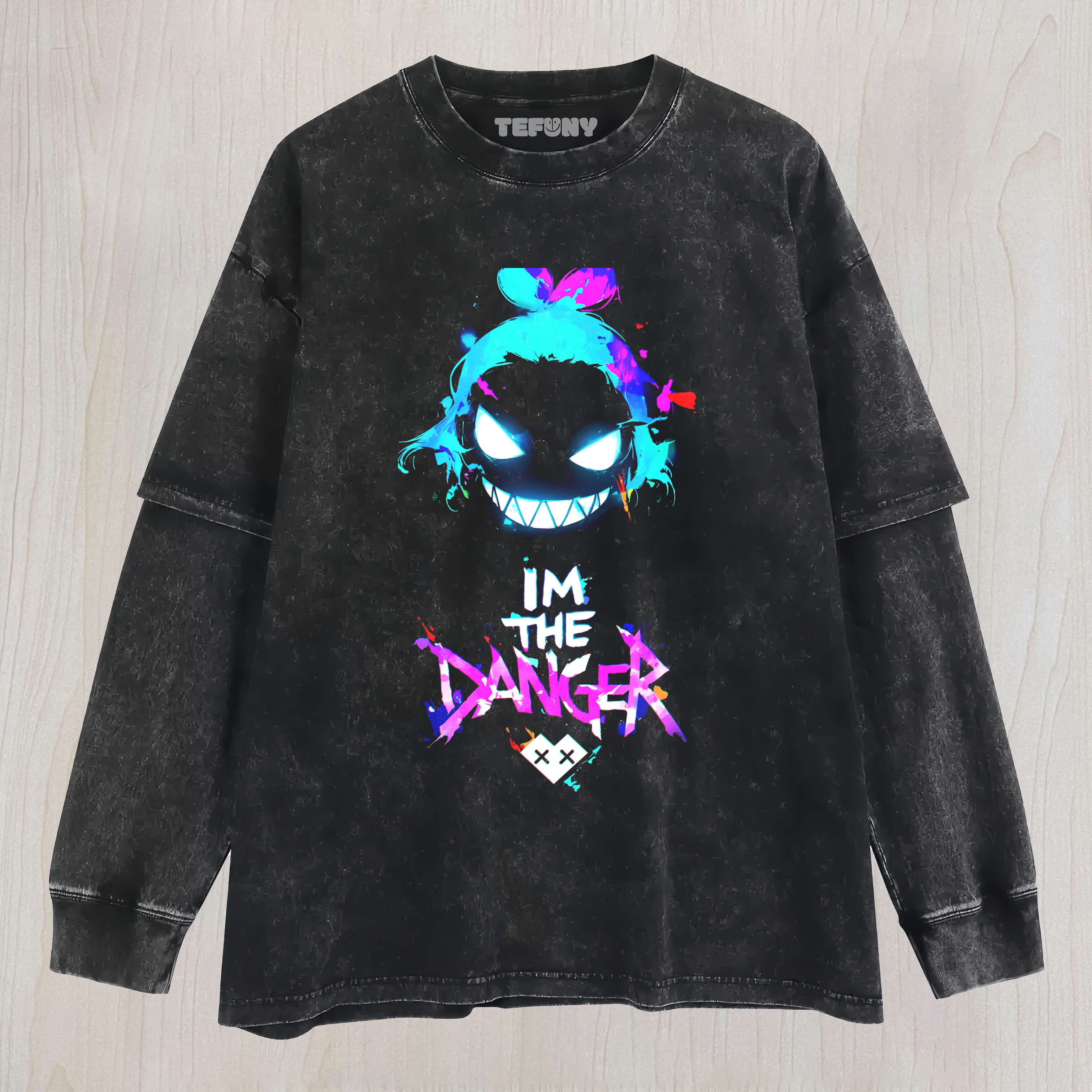 IM THE DANGER LAYERED LONG SLEEVE