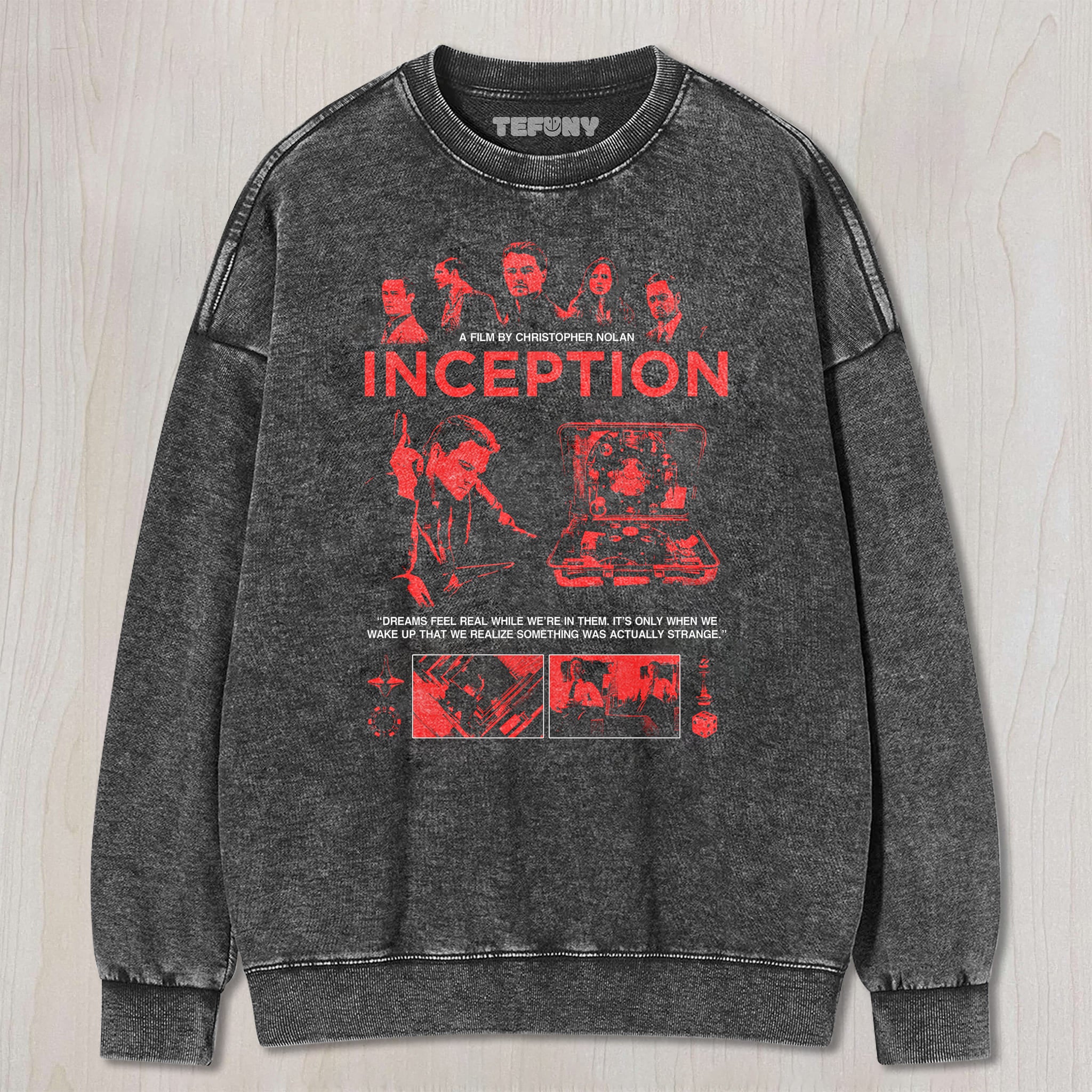 INCEPTION V9 UNISEX TEE, TANK TOP, LAYERED LS, SWEATSHIRT & HOODIE