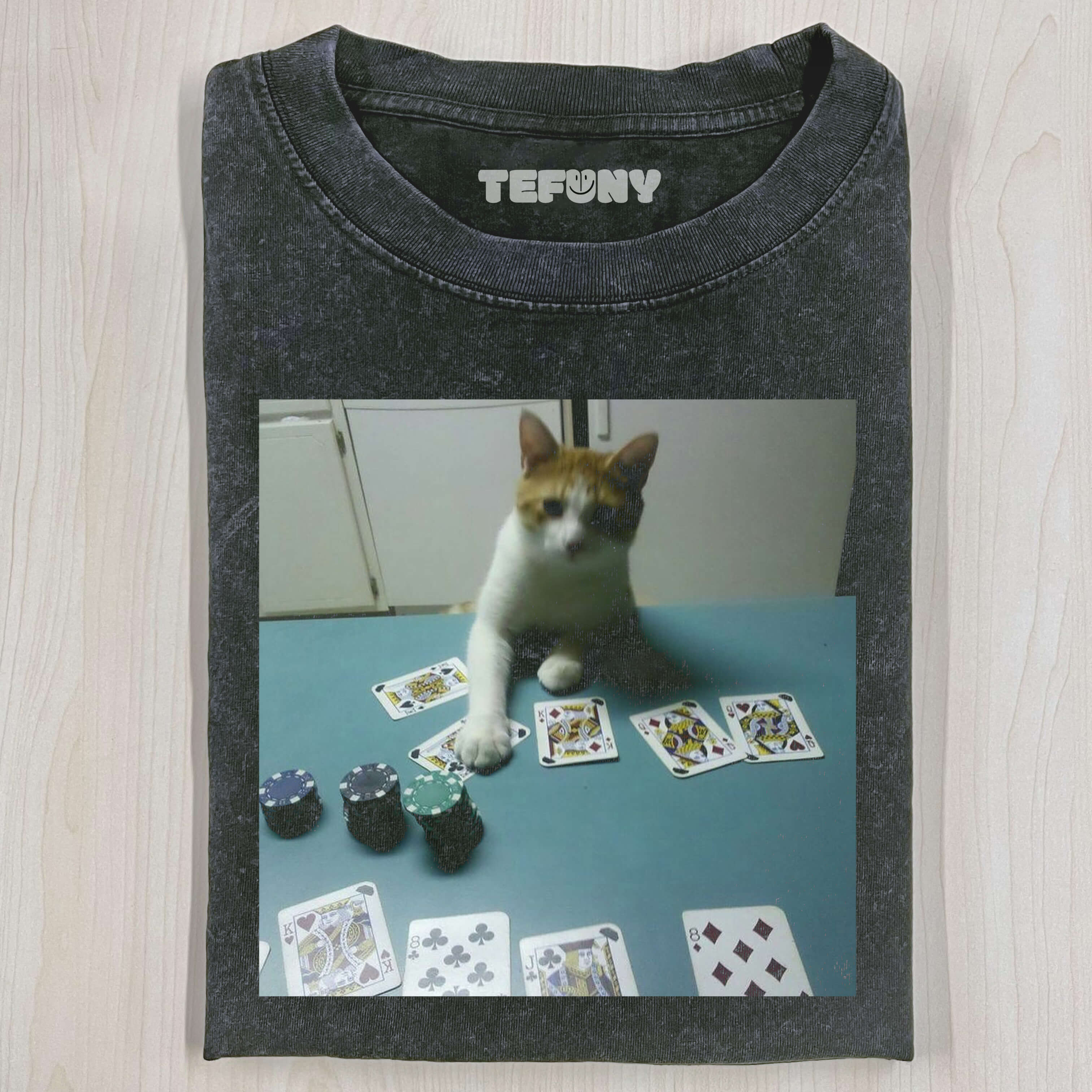 INTERESTING CAT V1 T-THIRT