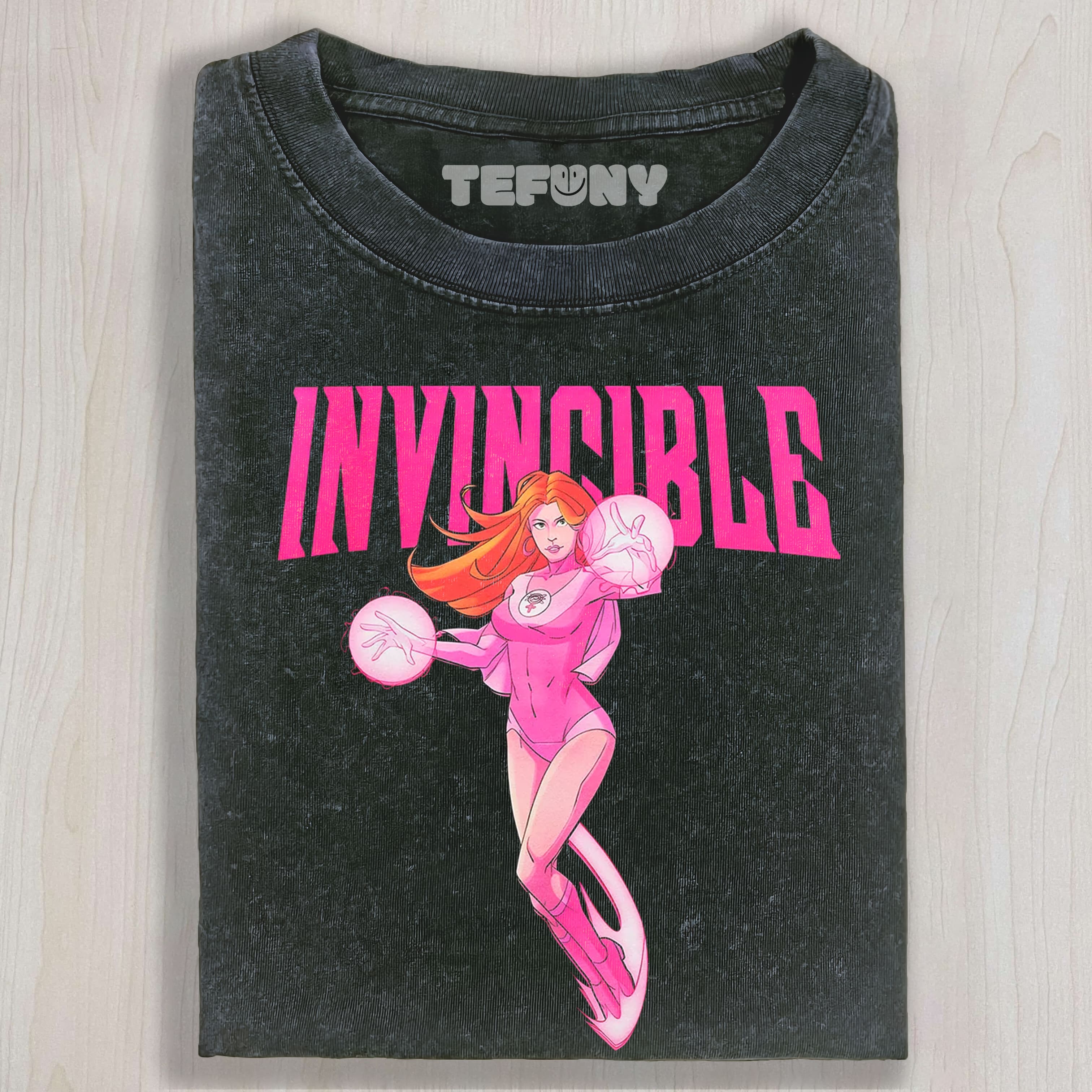INVINCIBLE ATOM EVE UNISEX TEE, TANK TOP, LAYERED LS, SWEATSHIRT & HOODIE