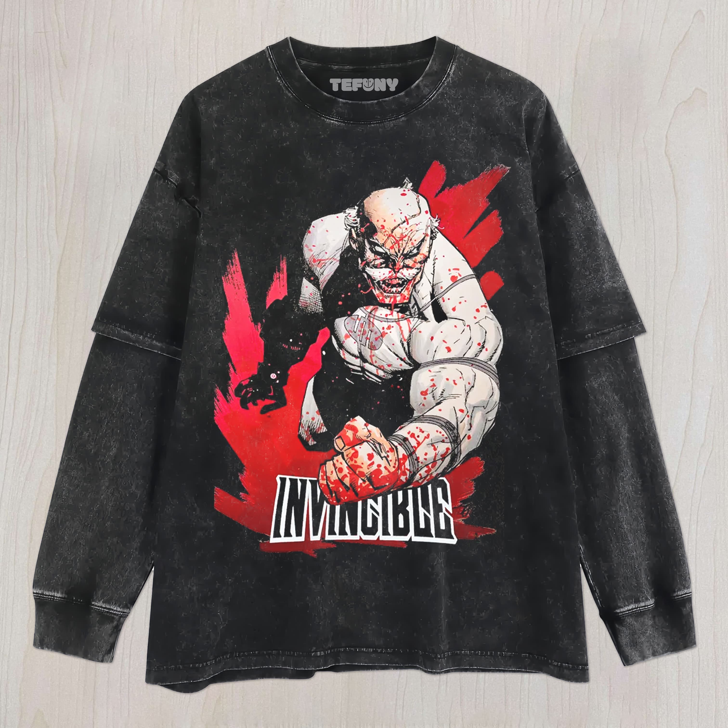 INVINCIBLE CONQUEST V1 UNISEX TEE, TANK TOP, LAYERED LS, SWEATSHIRT & HOODIE