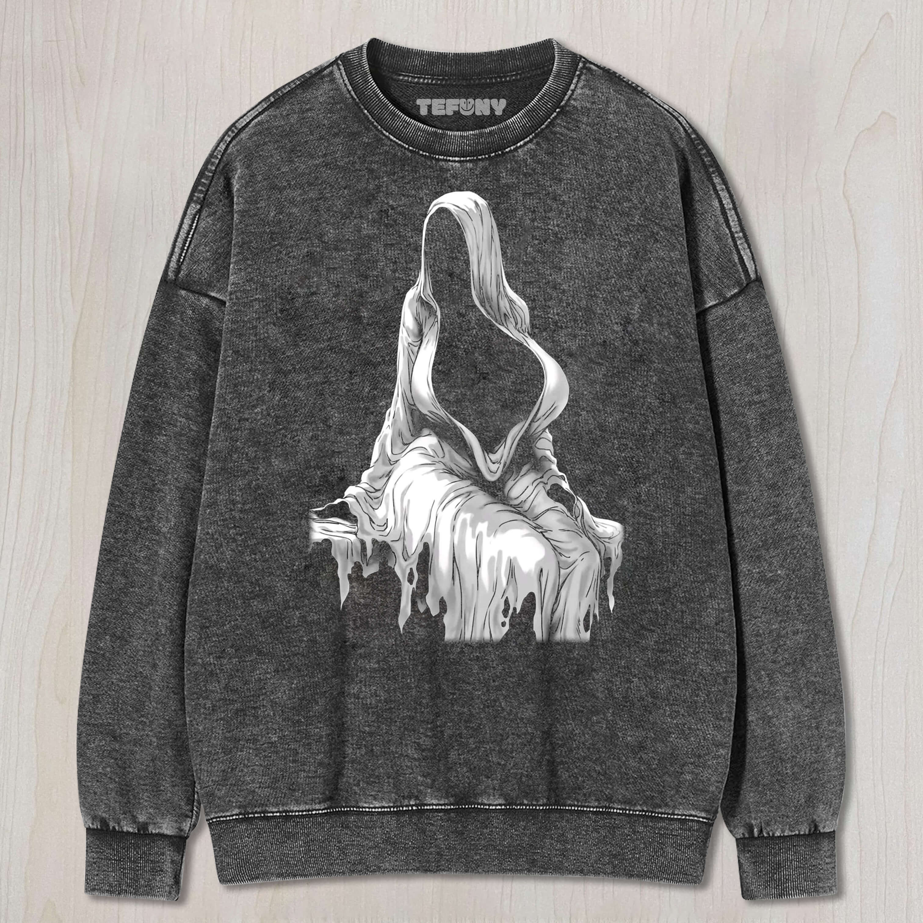 INVISIBLE SEXY FEMALE GHOST TEE & SWEAT & HOOD
