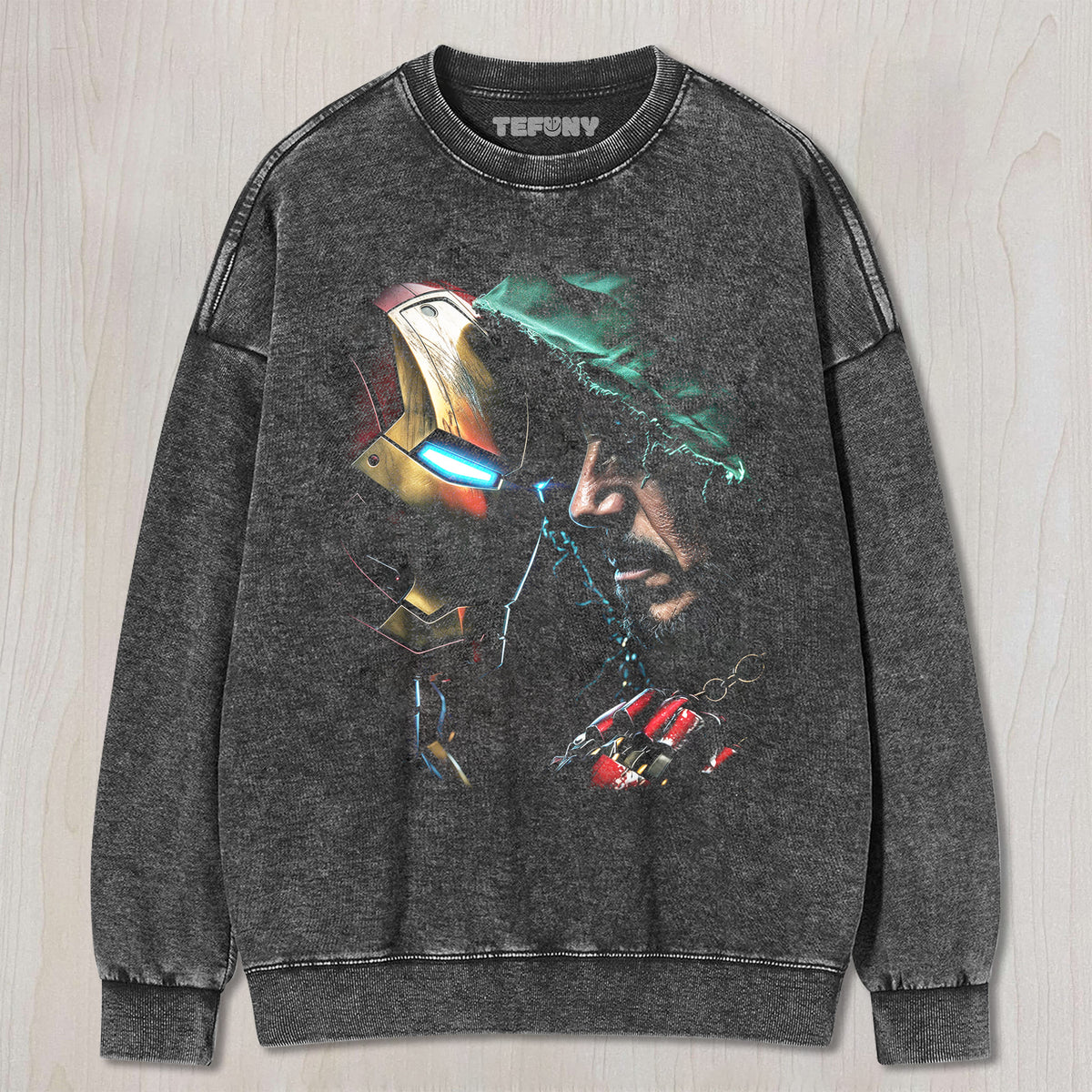 IRON MAN & DR.DOOM V2 UNISEX TEE, TANK TOP, LAYERED LS, SWEATSHIRT & HOODIE