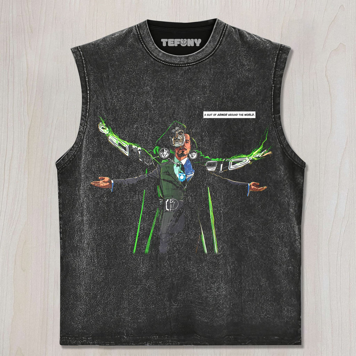 IRON MAN & DR.DOOM V4 UNISEX TEE, TANK TOP, LAYERED LS, SWEATSHIRT & HOODIE